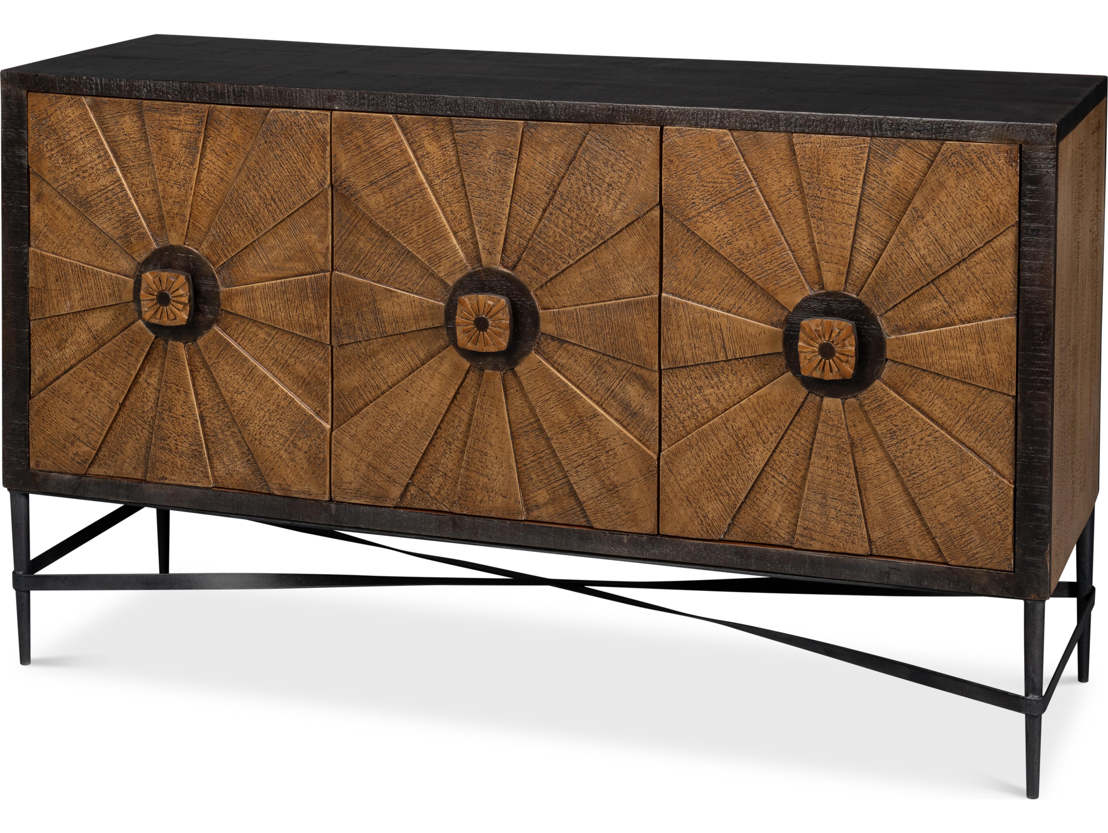 Sarreid Ltd Luke 3 Door Sideboard