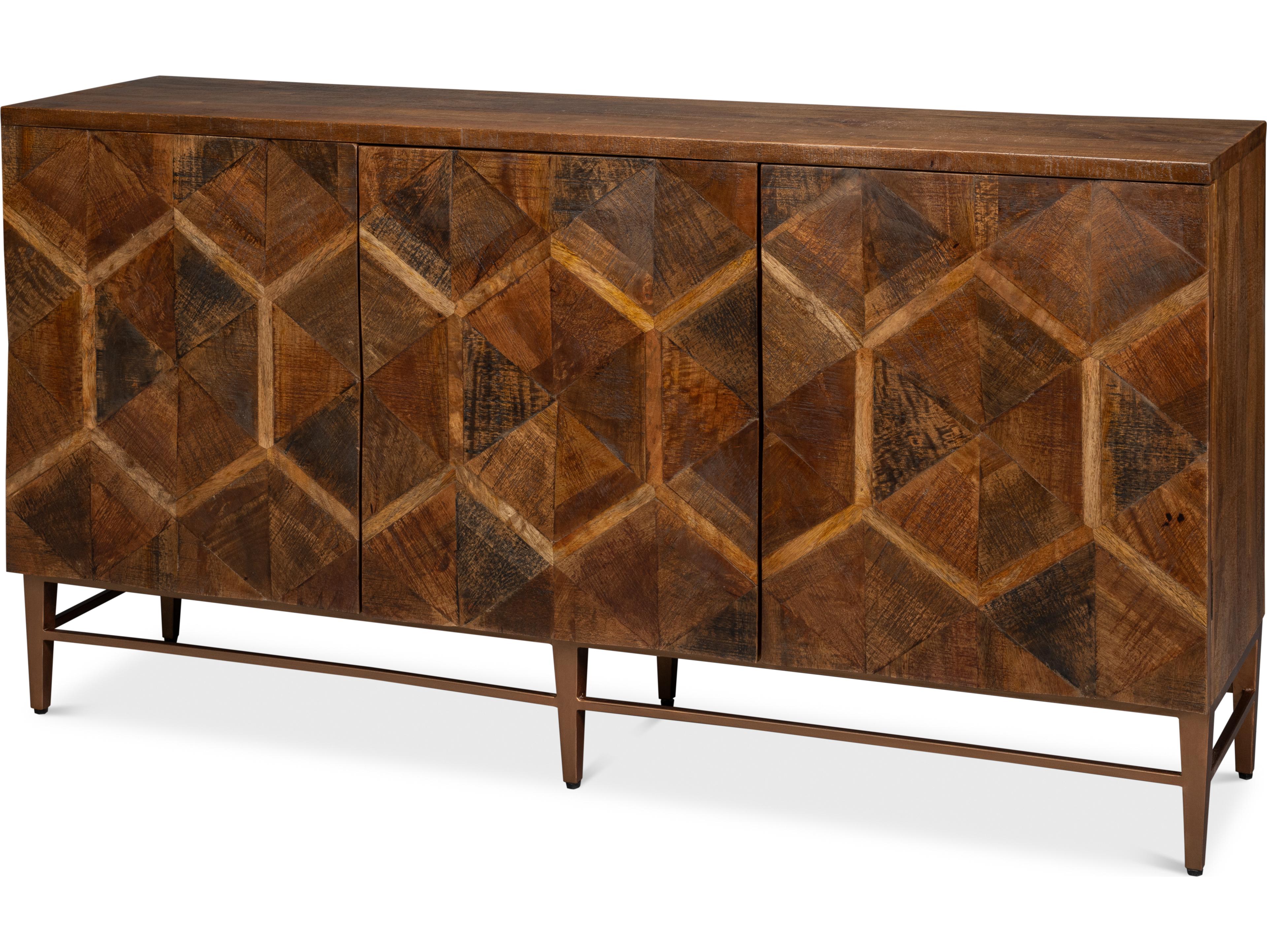 Sarreid Ltd Geo 3 Door Sideboard