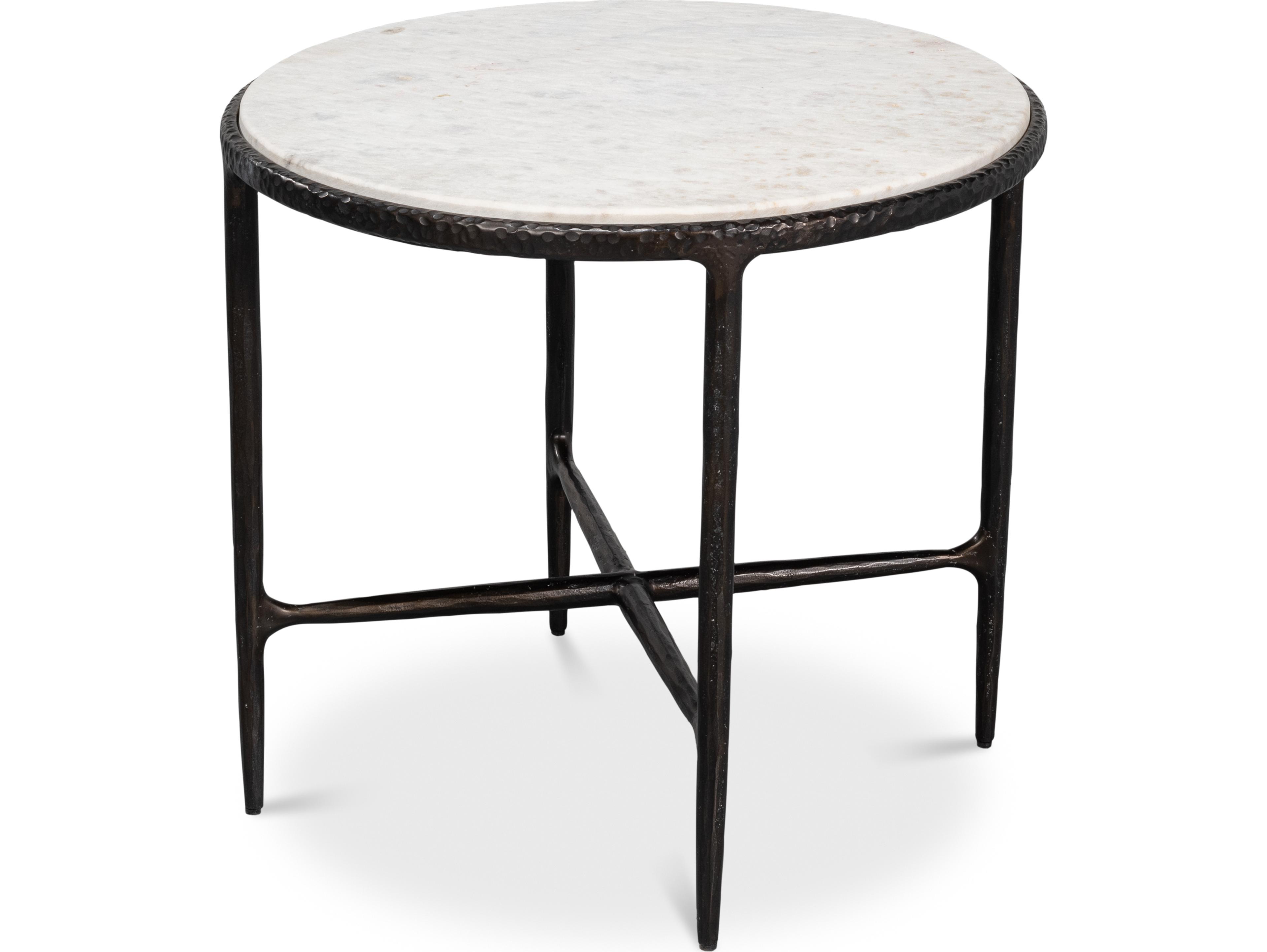 Sarreid Ltd Dakor Round Side Table