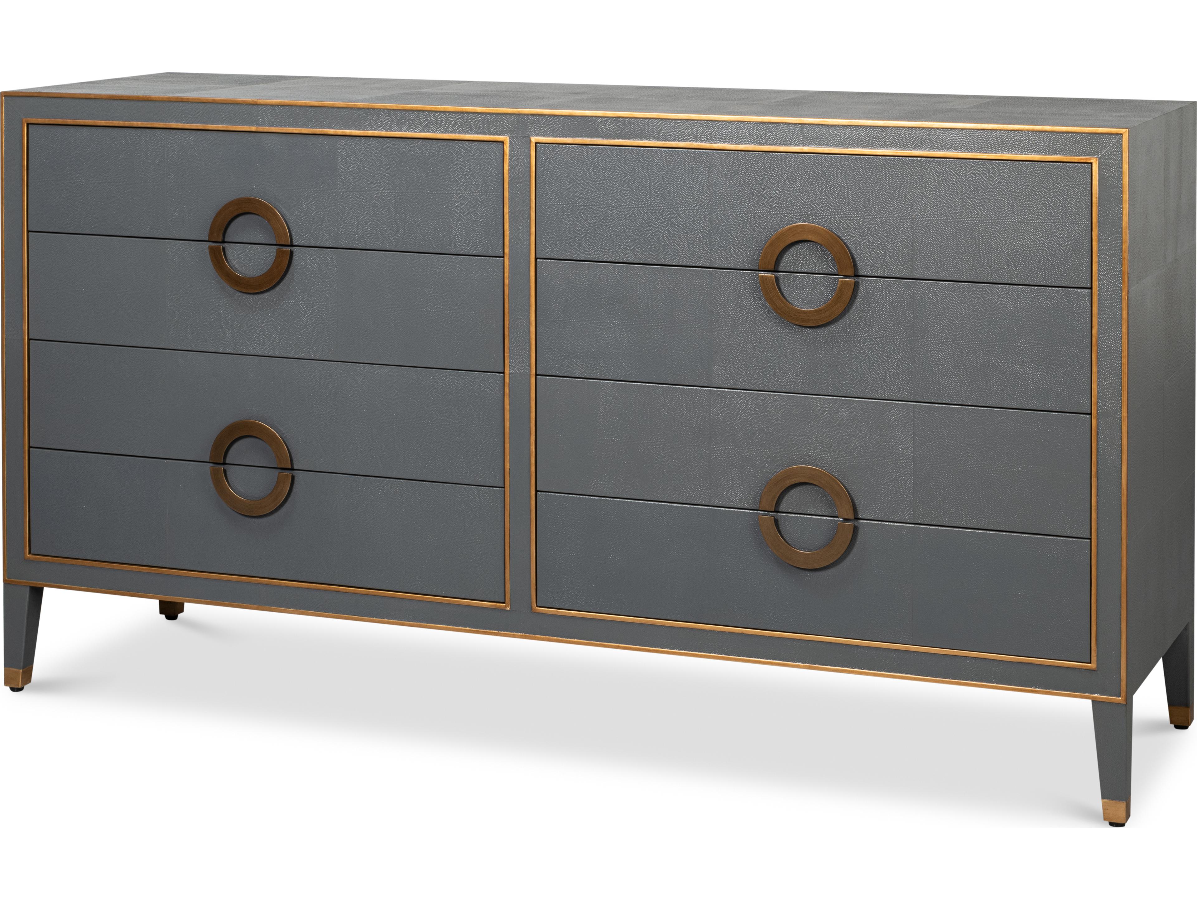 Sarreid Ltd Gabriella Chest of Drawers Quiet Shade