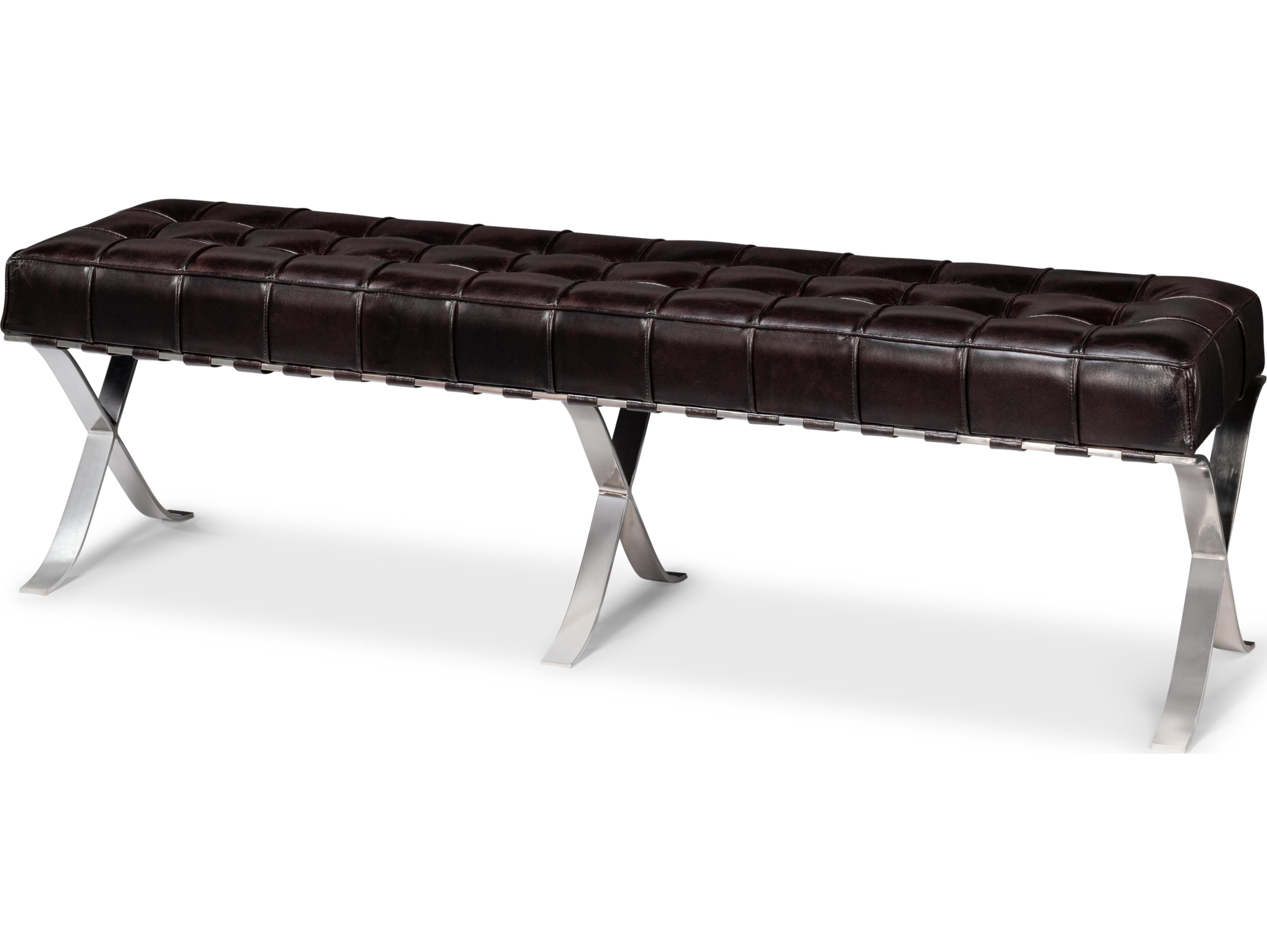 Sarreid Ltd Catalunya Long Bench Dark Brown