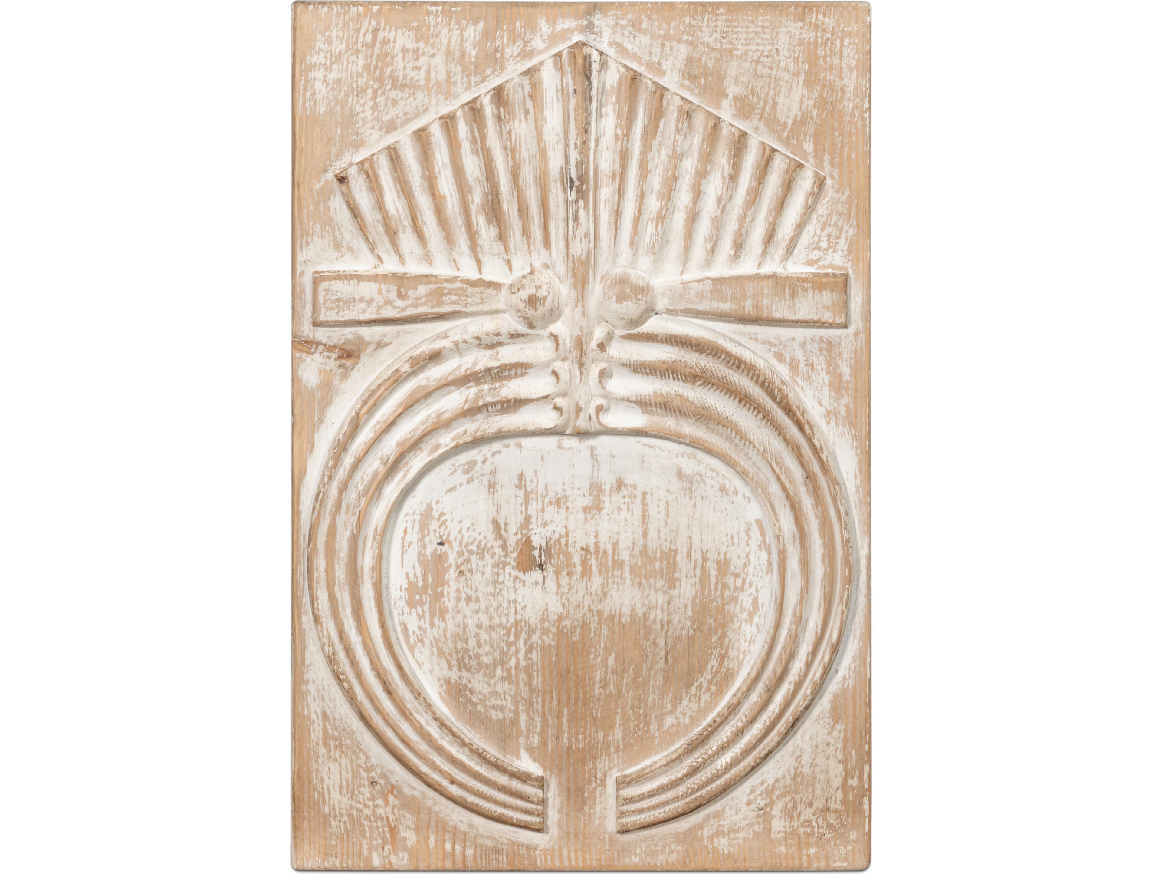 Sarreid Ltd Rupert Carved Panel