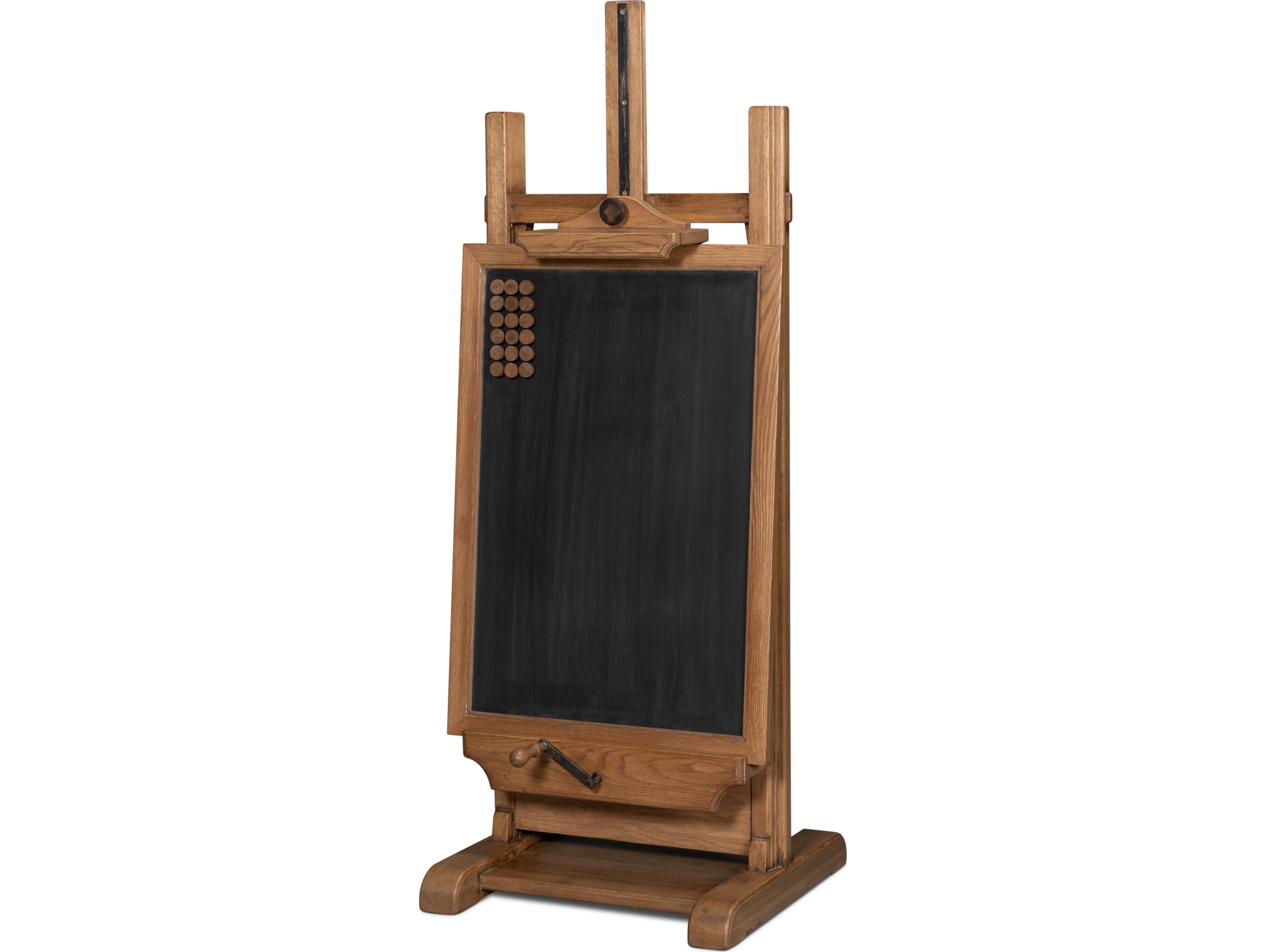 Sarreid Ltd Haagen Adjustable Blackboard Easel
