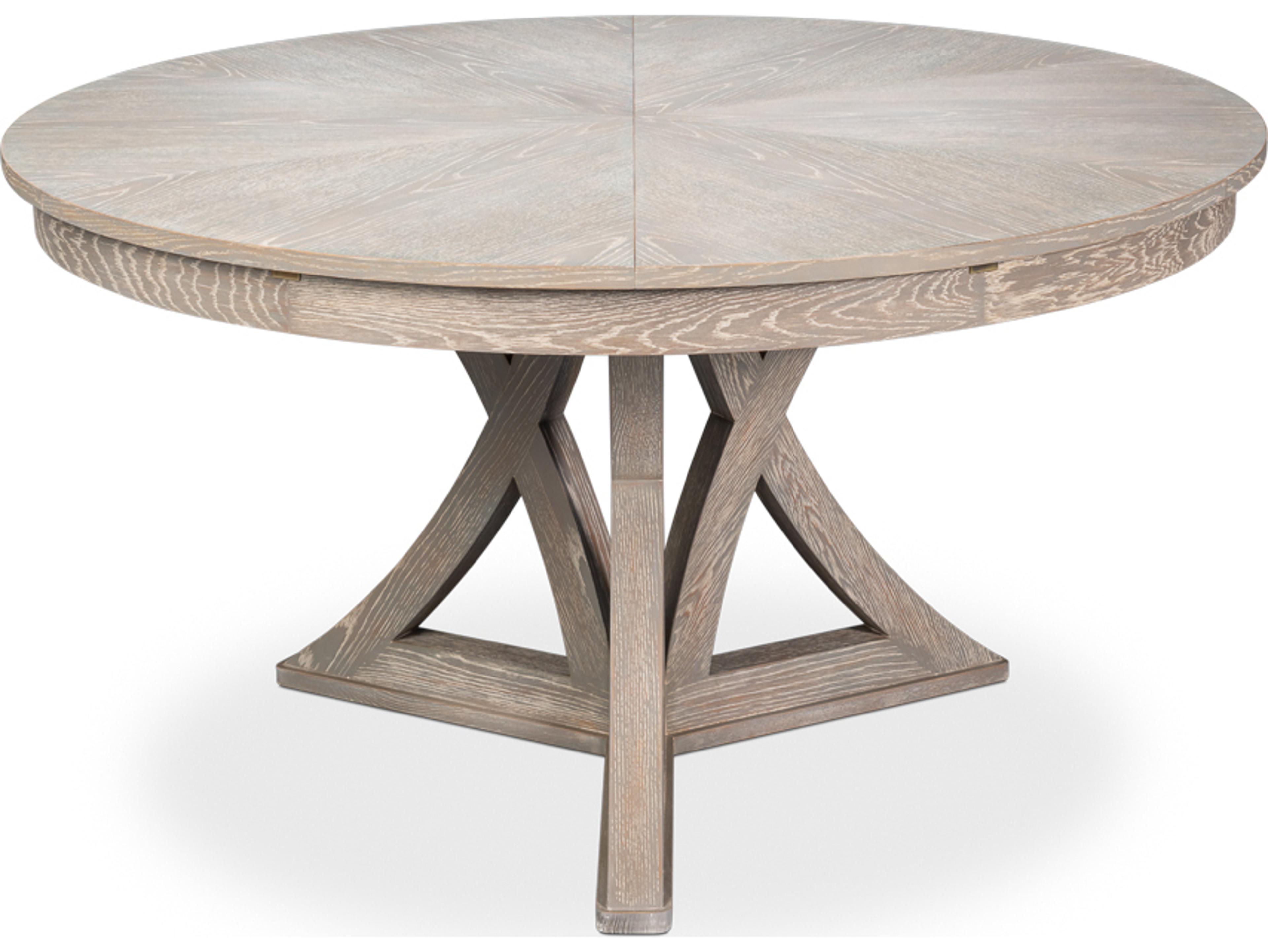 Sarreid Ltd Casual Round Wood Dining Table