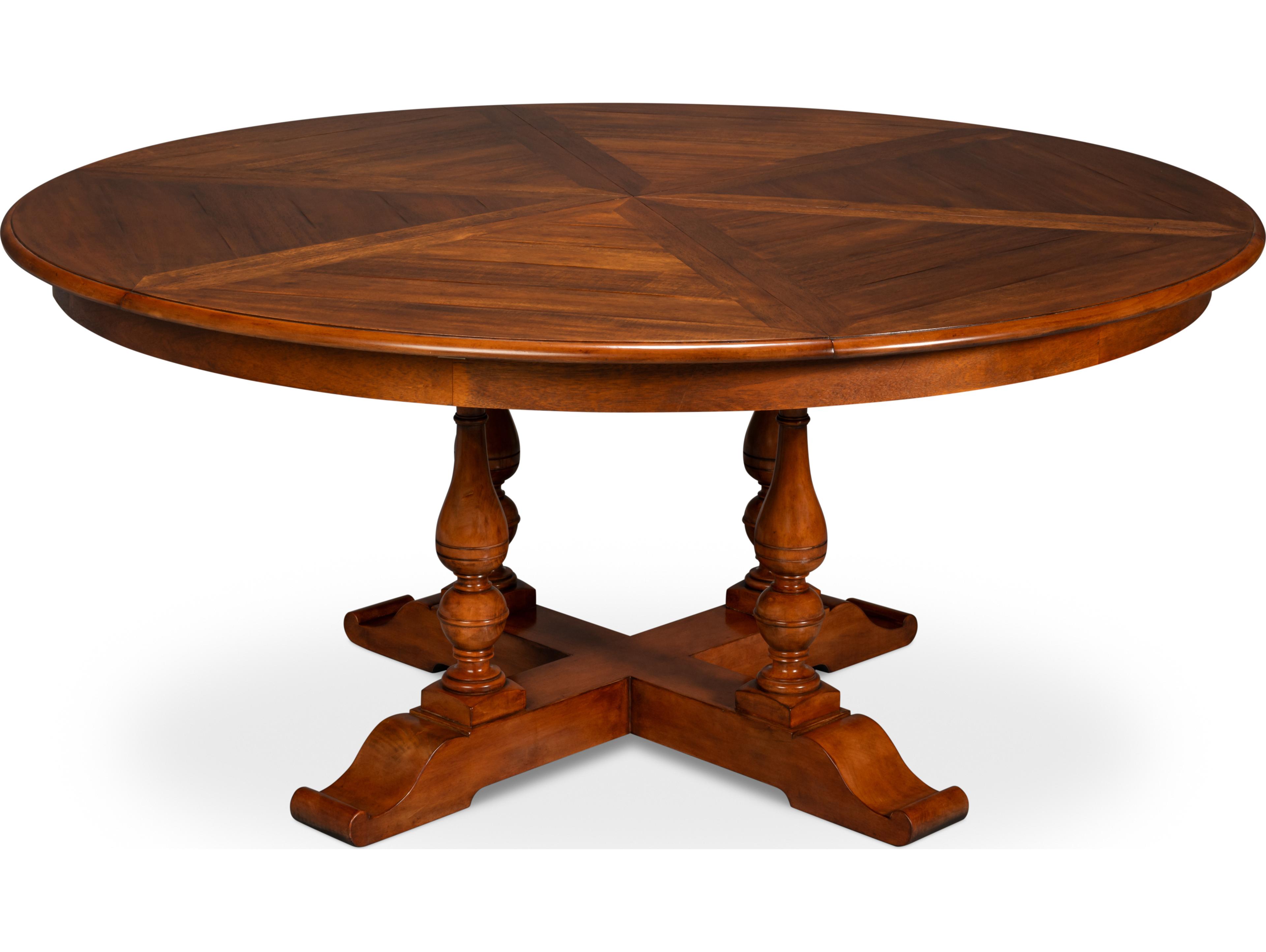 Sarreid Ltd Walnut Jupe Dining Table