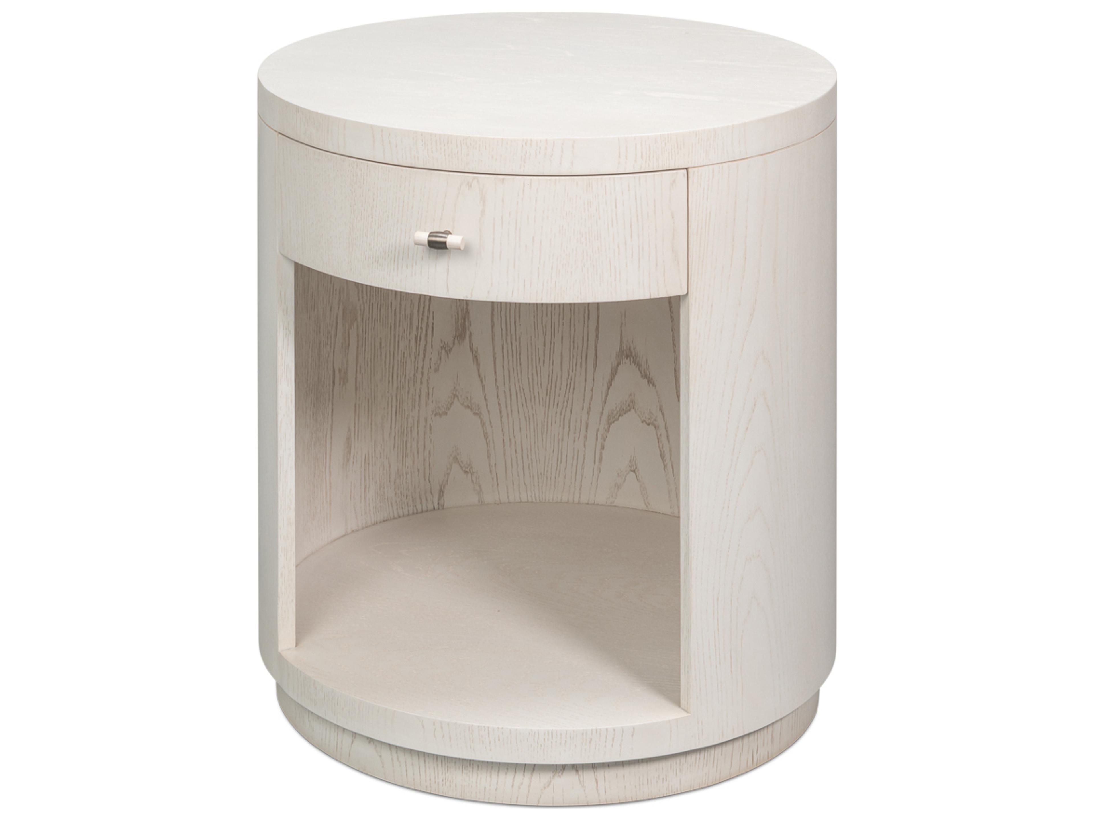 Sarreid Ltd Vero Round Wood End Table