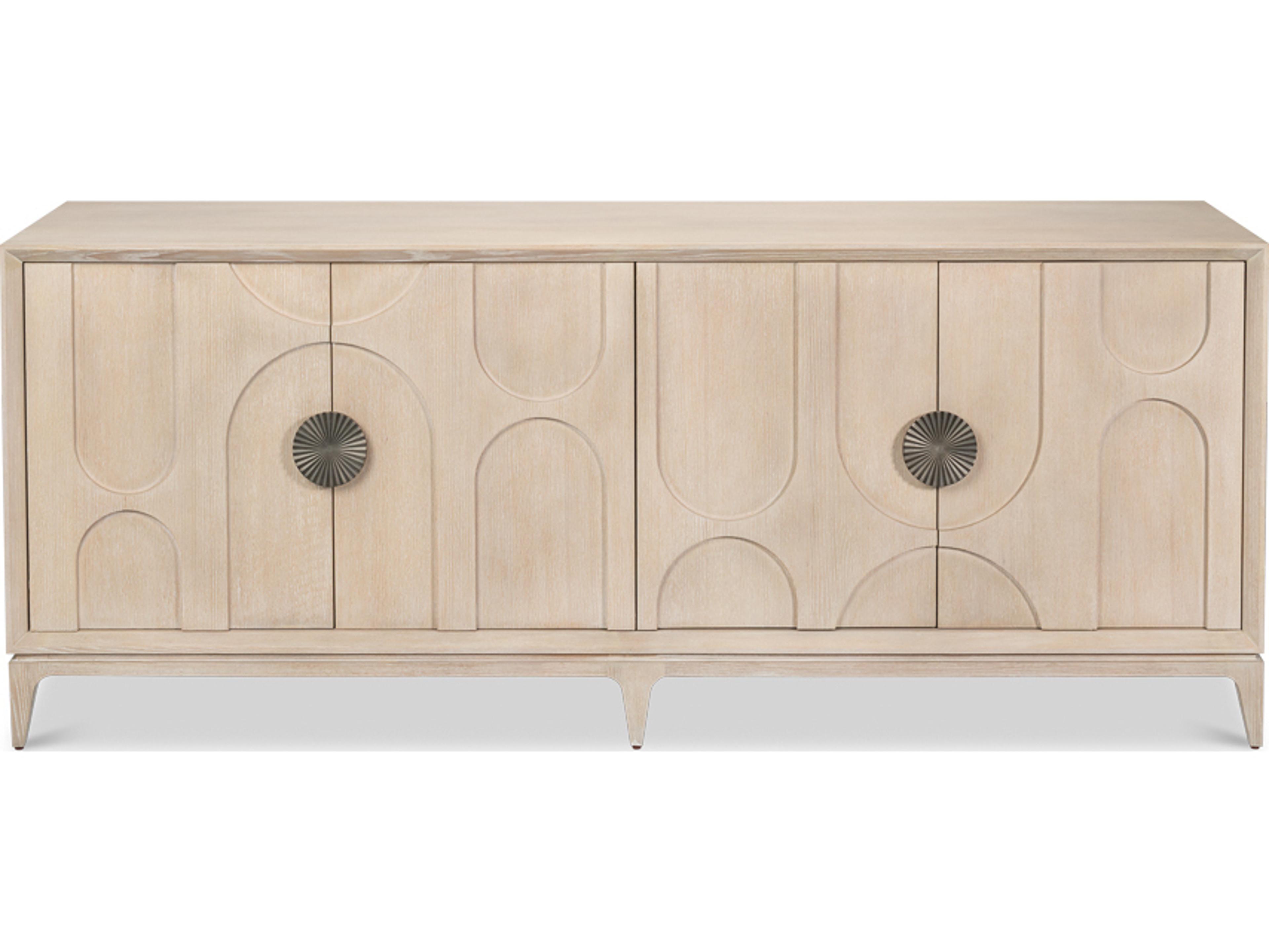 Carillon 80" Oak Wood Sideboard