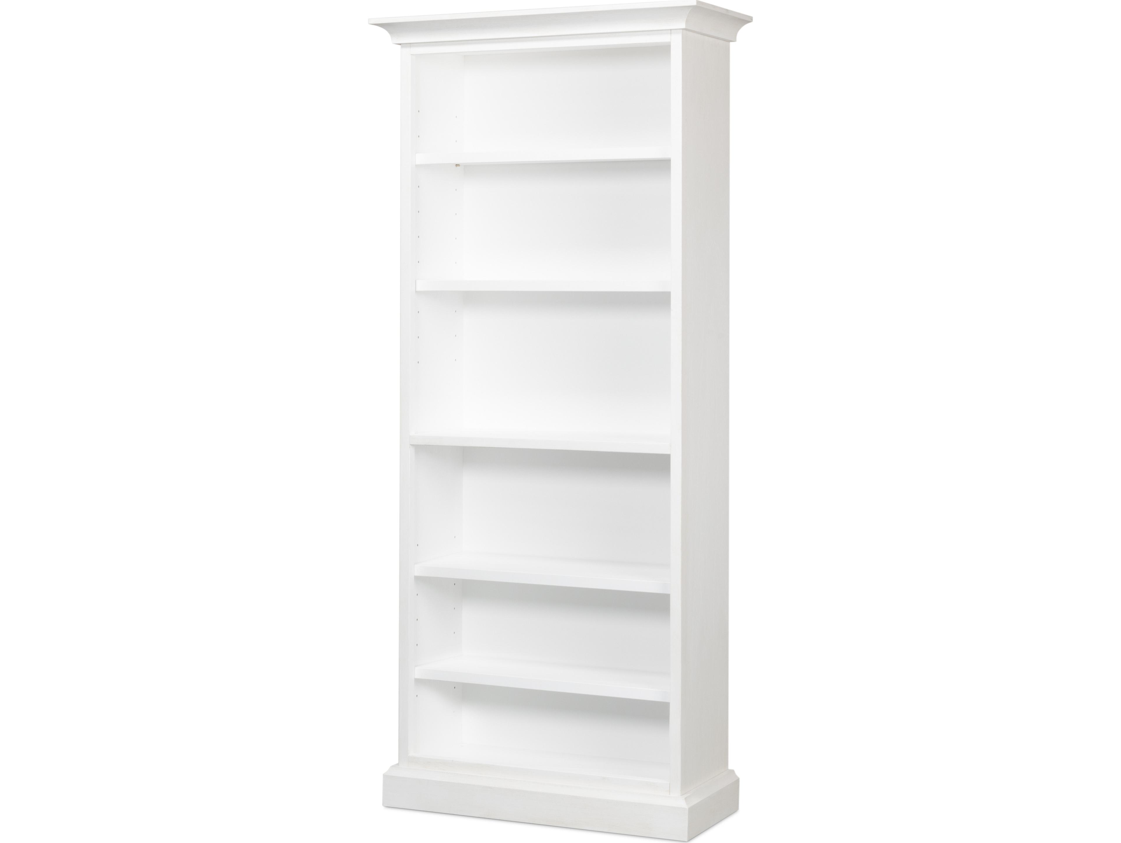 Sarreid Ltd Open Shelf Bookcase Cortina White
