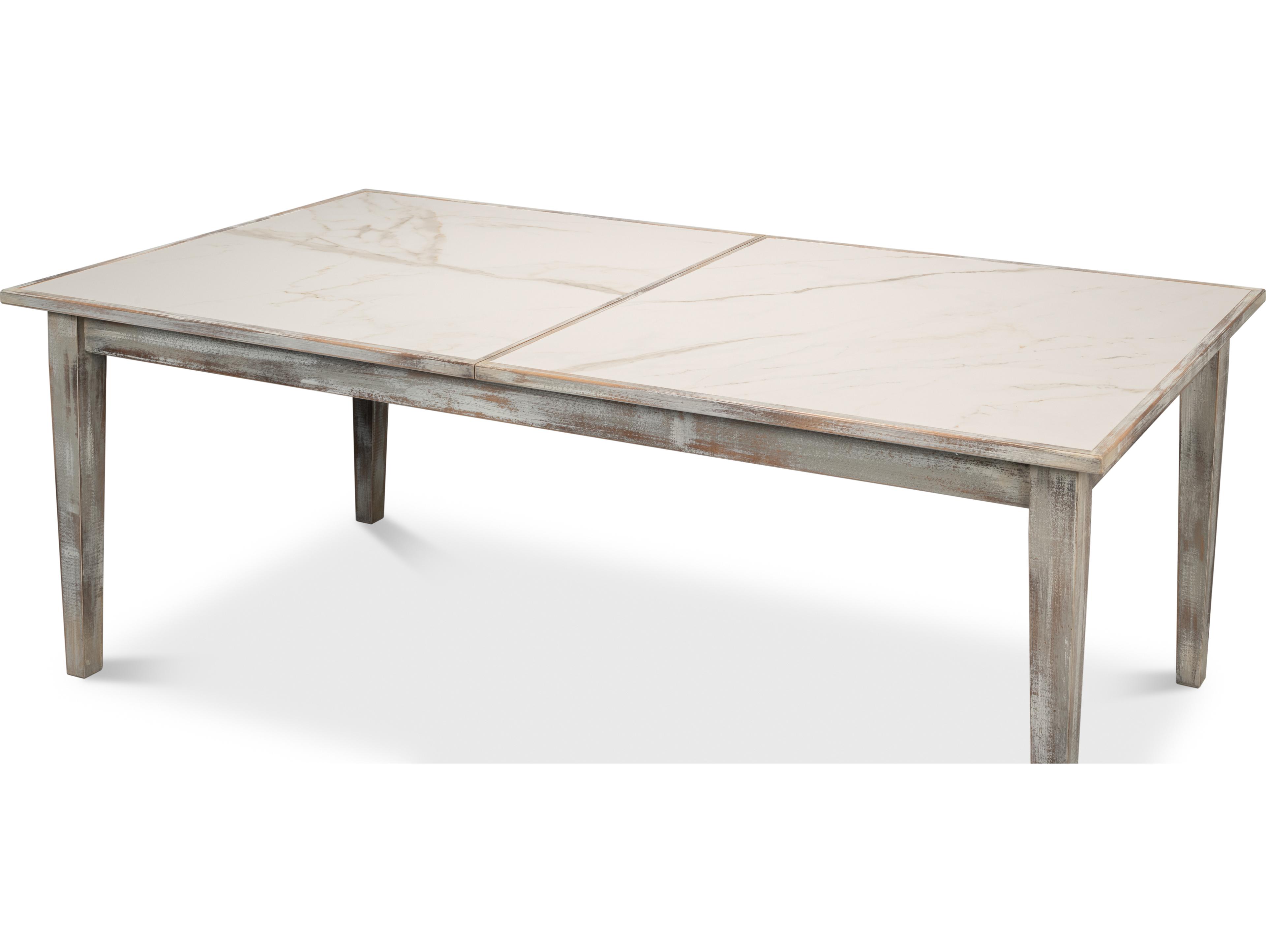 Sarreid Ltd Vince Dining Table Grey Oak