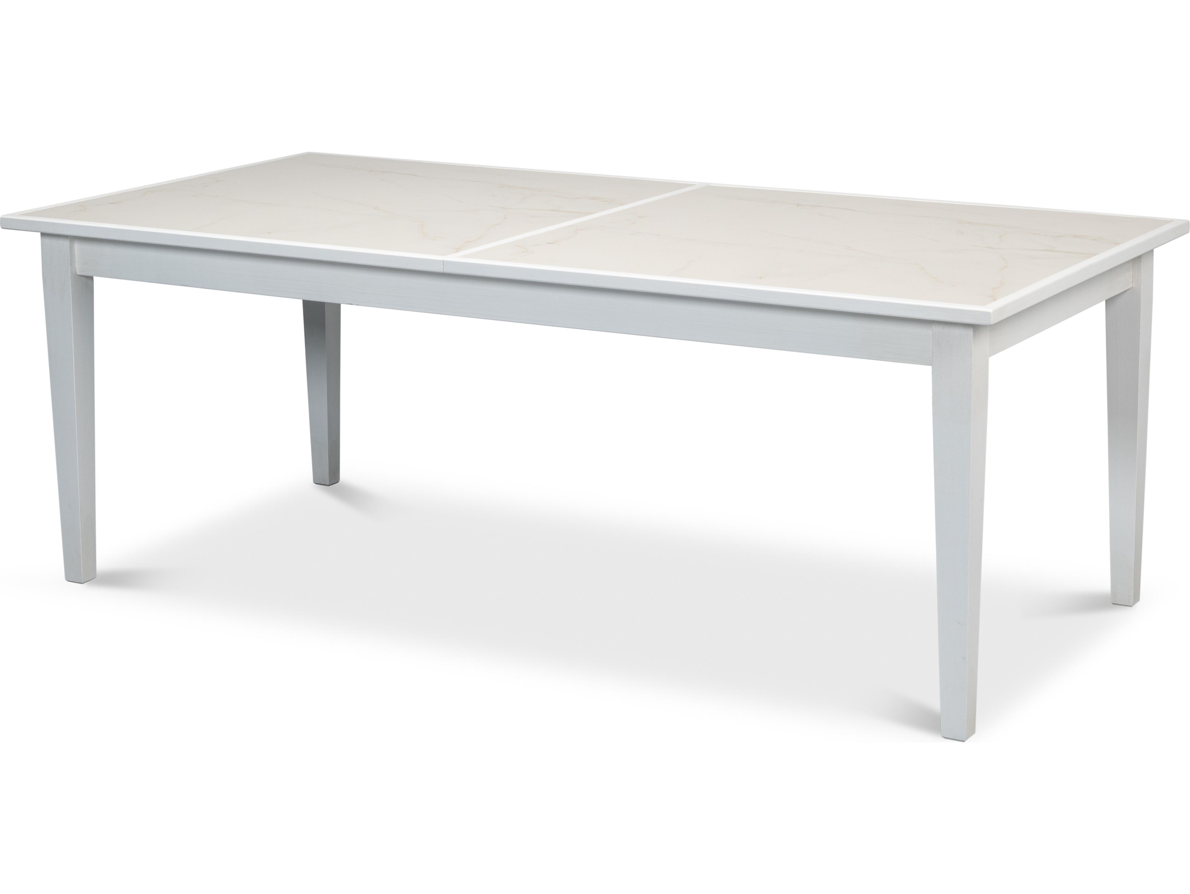 Sarreid Ltd Elton Butterfly Dining Table White