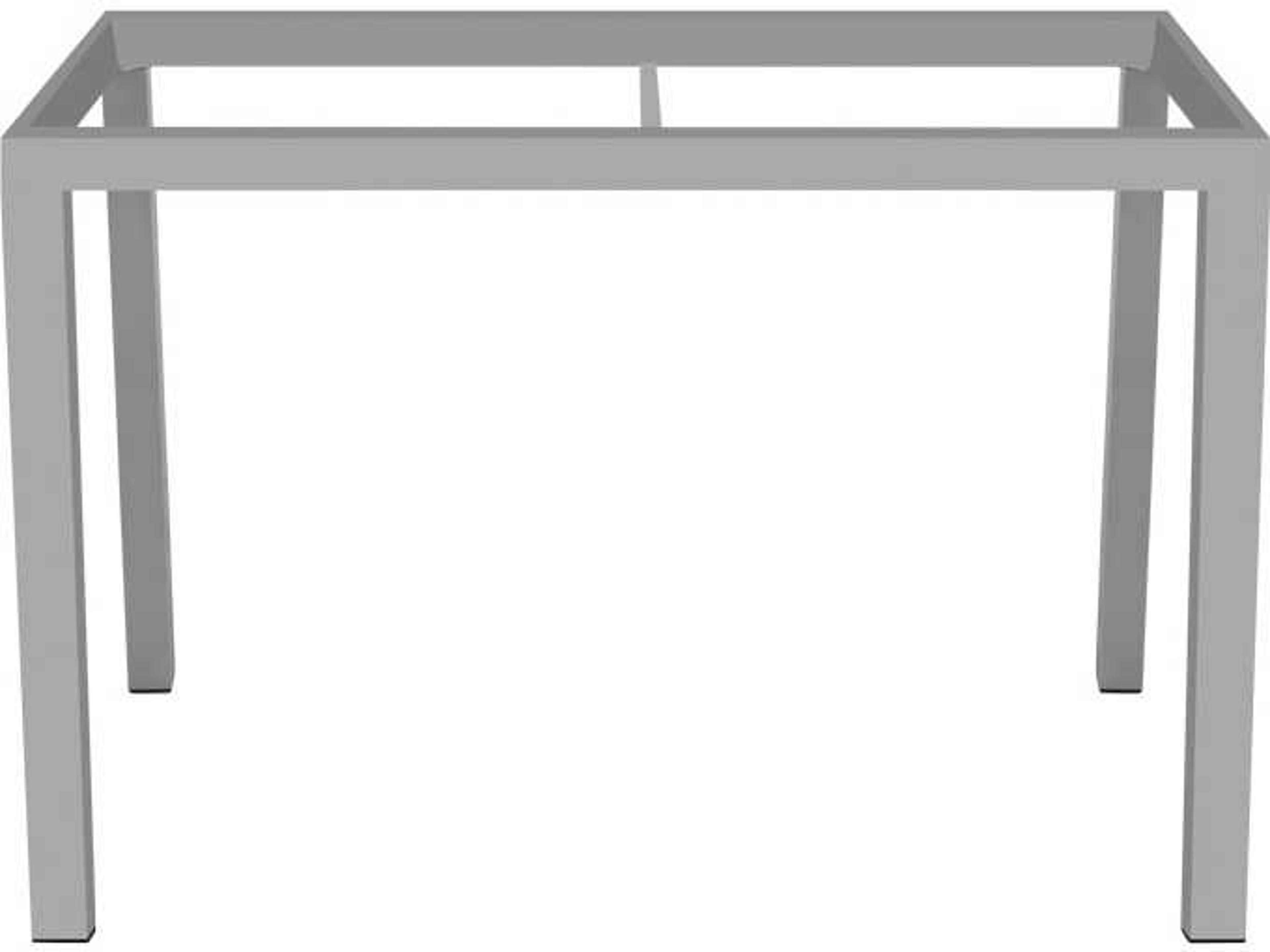 Decoscape Sedona Quick Ship Aluminum Rectangular Dining Table Base