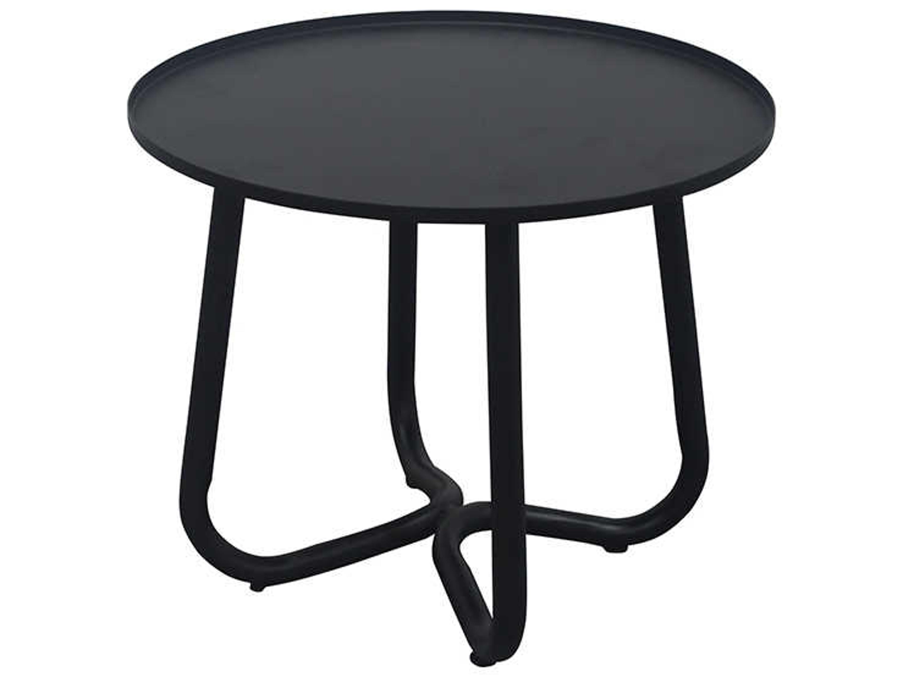 Decoscape Elephant Aluminum Small Round End Table