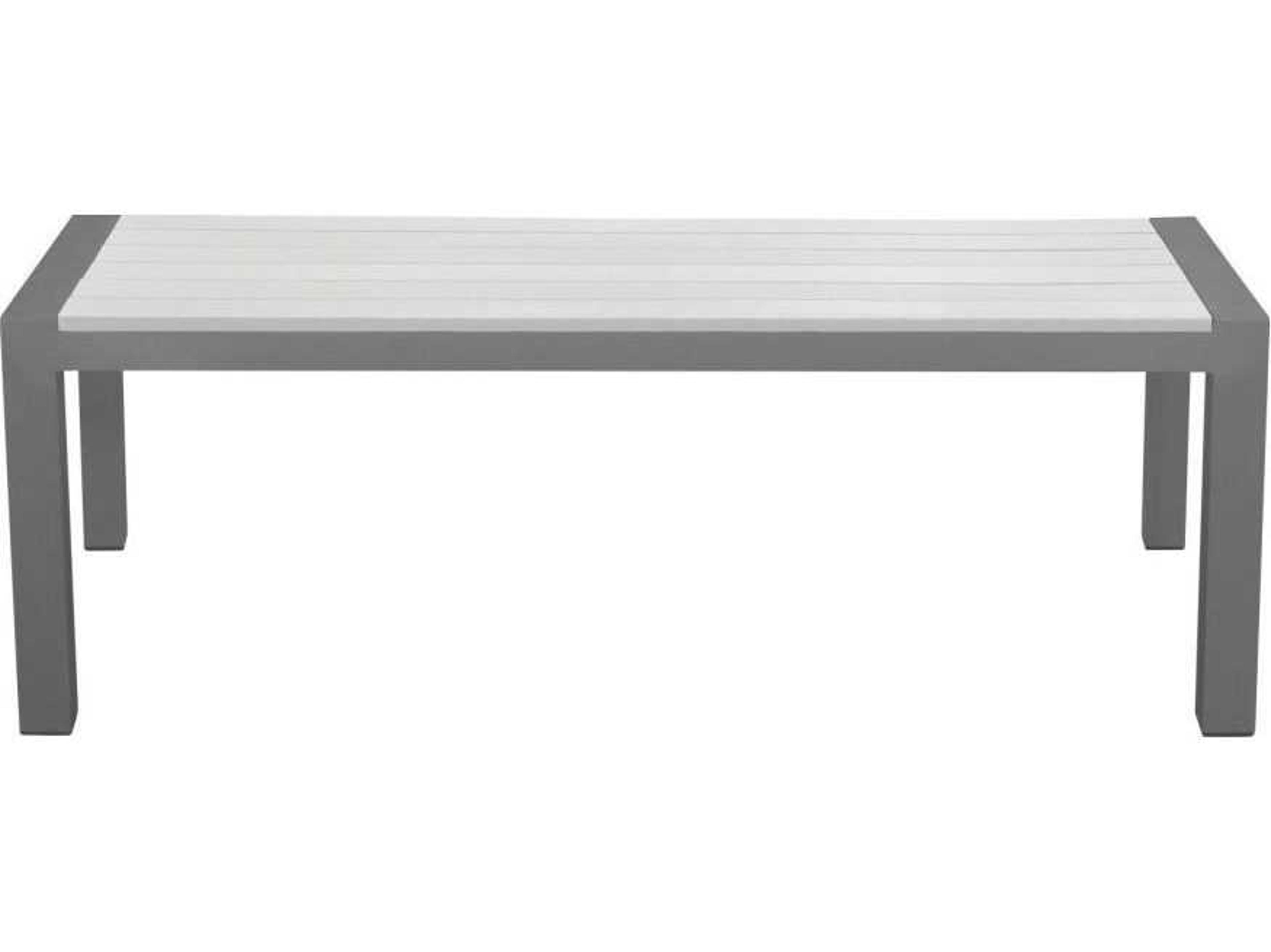 Decoscape Modera Aluminum Rectangular Coffee Table