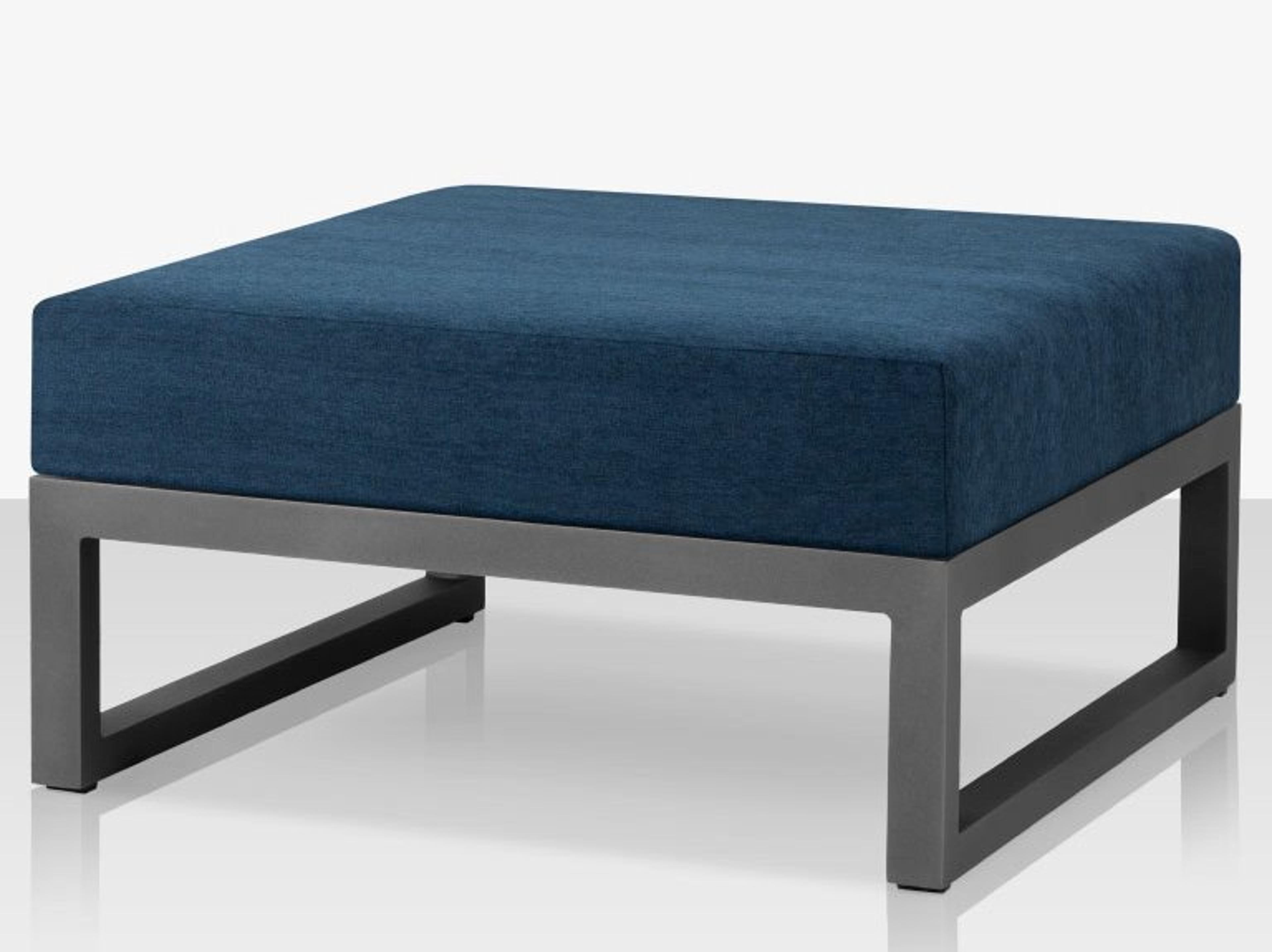 Decoscape Iconic Aluminum Ottoman