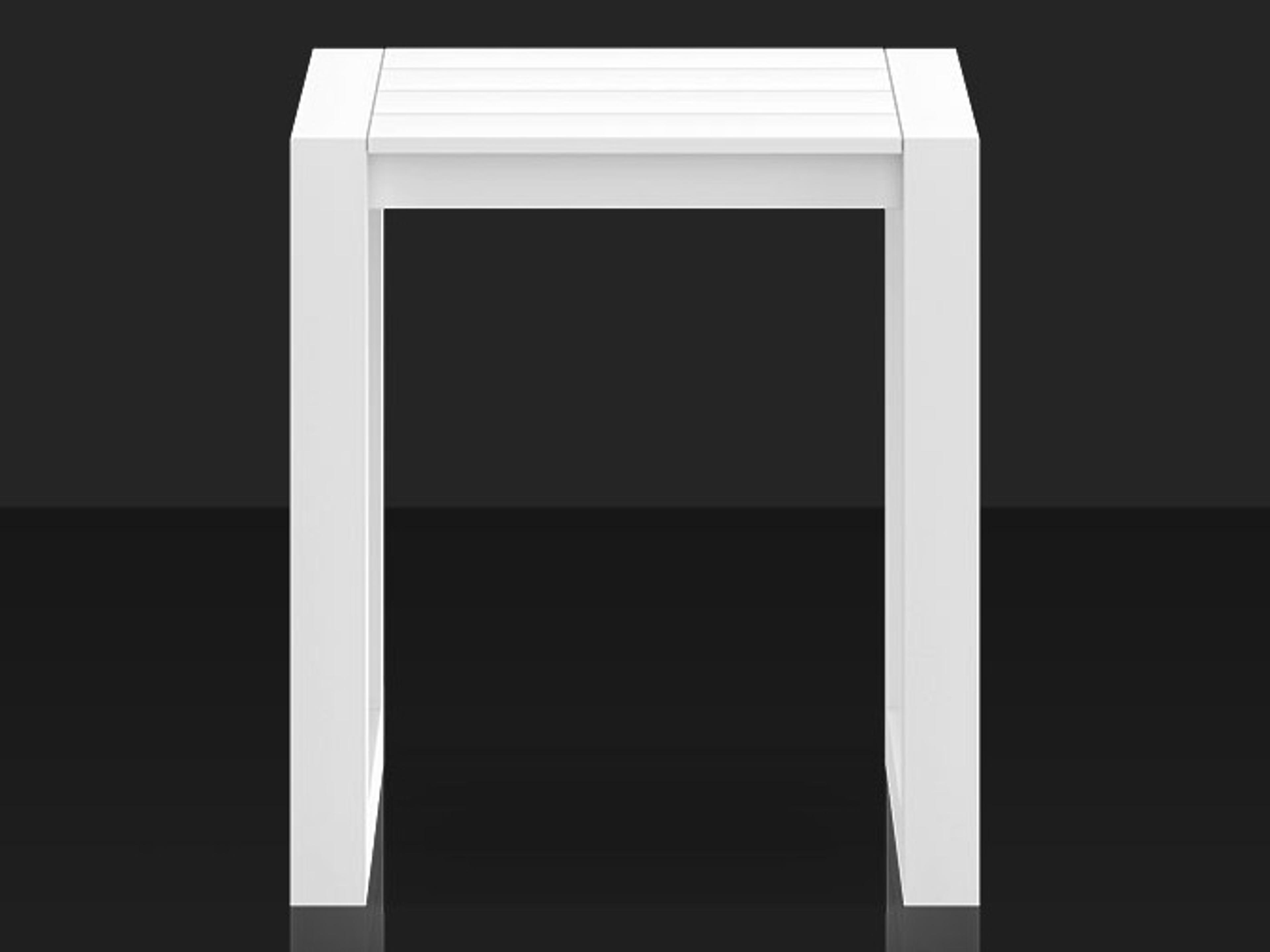 Decoscape Iconic Aluminum Small Square Side Table