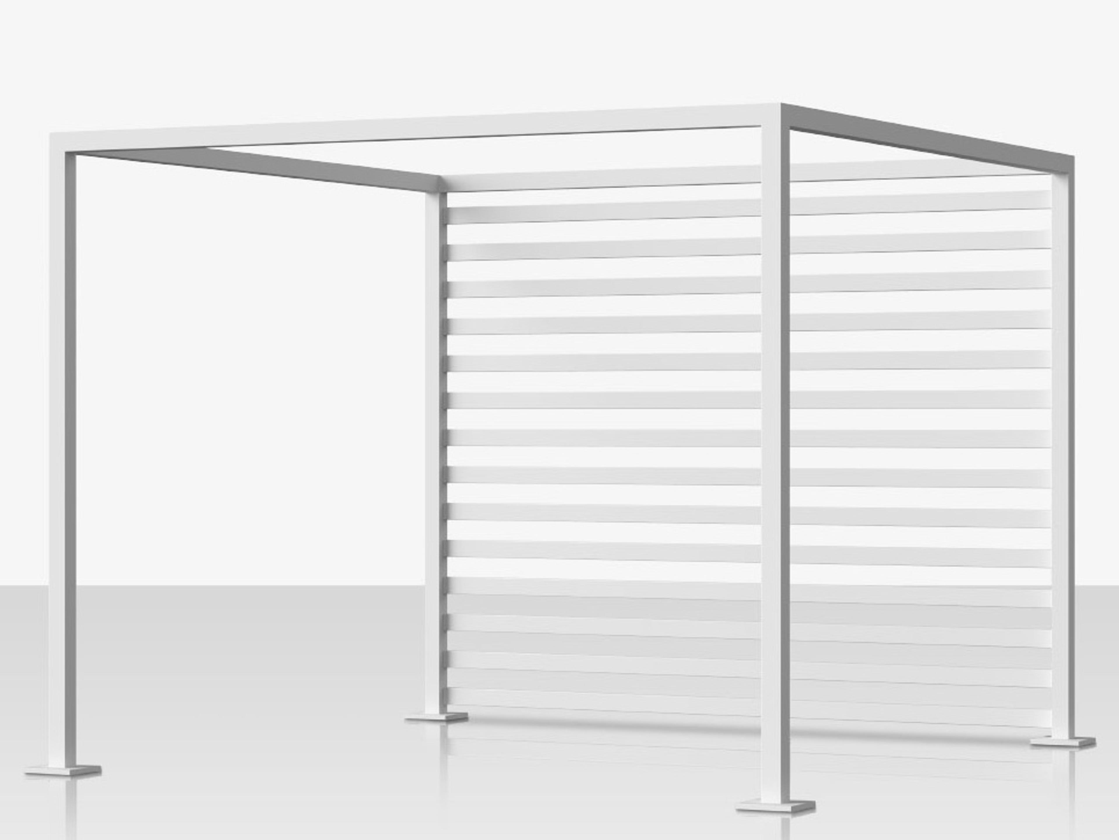 Decoscape Breeze Cabana 15' Aluminum Slats Back