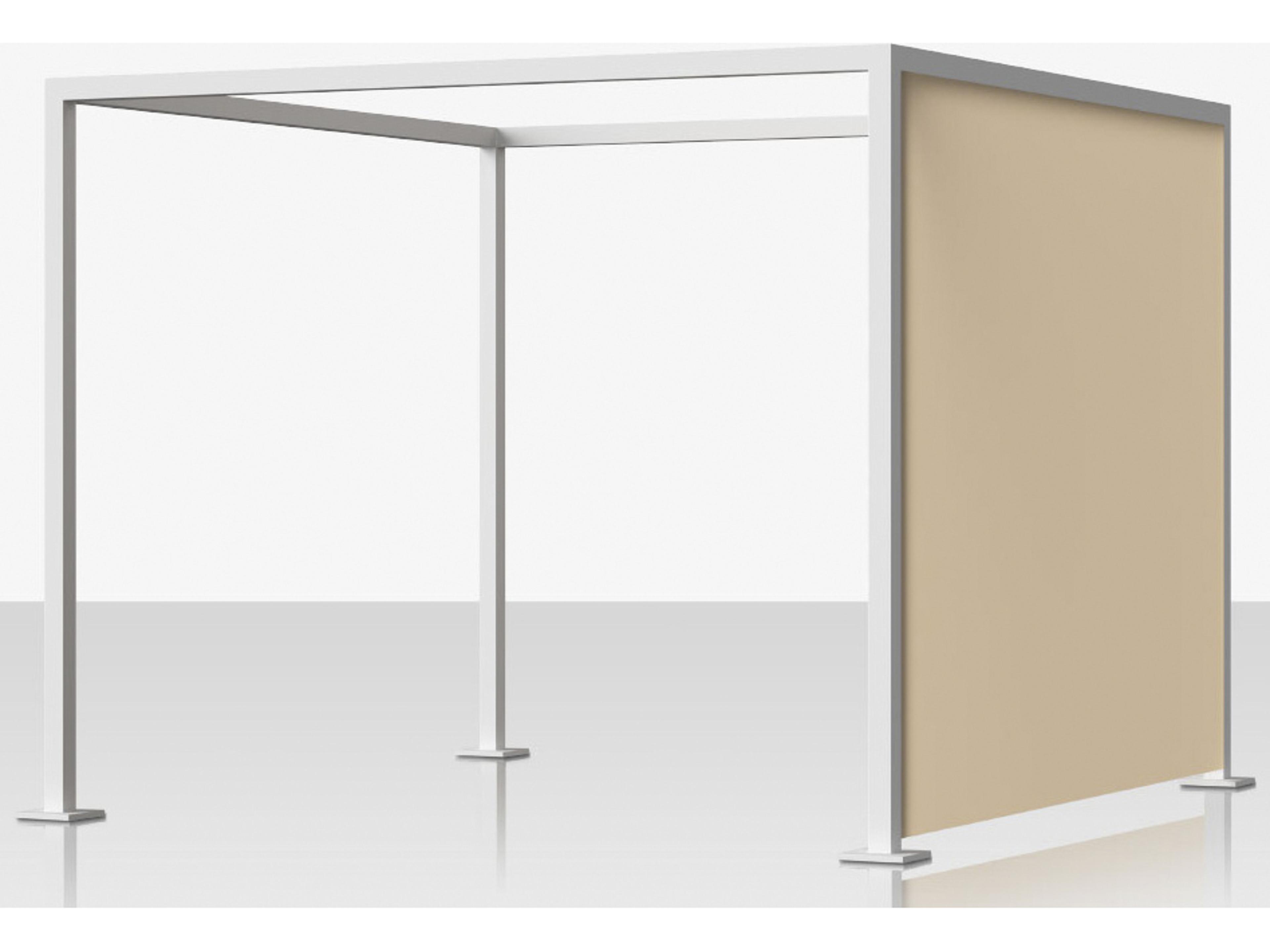 Decoscape Breeze Cabana 15' x 10' Optional Aluminum Slats - Right Side