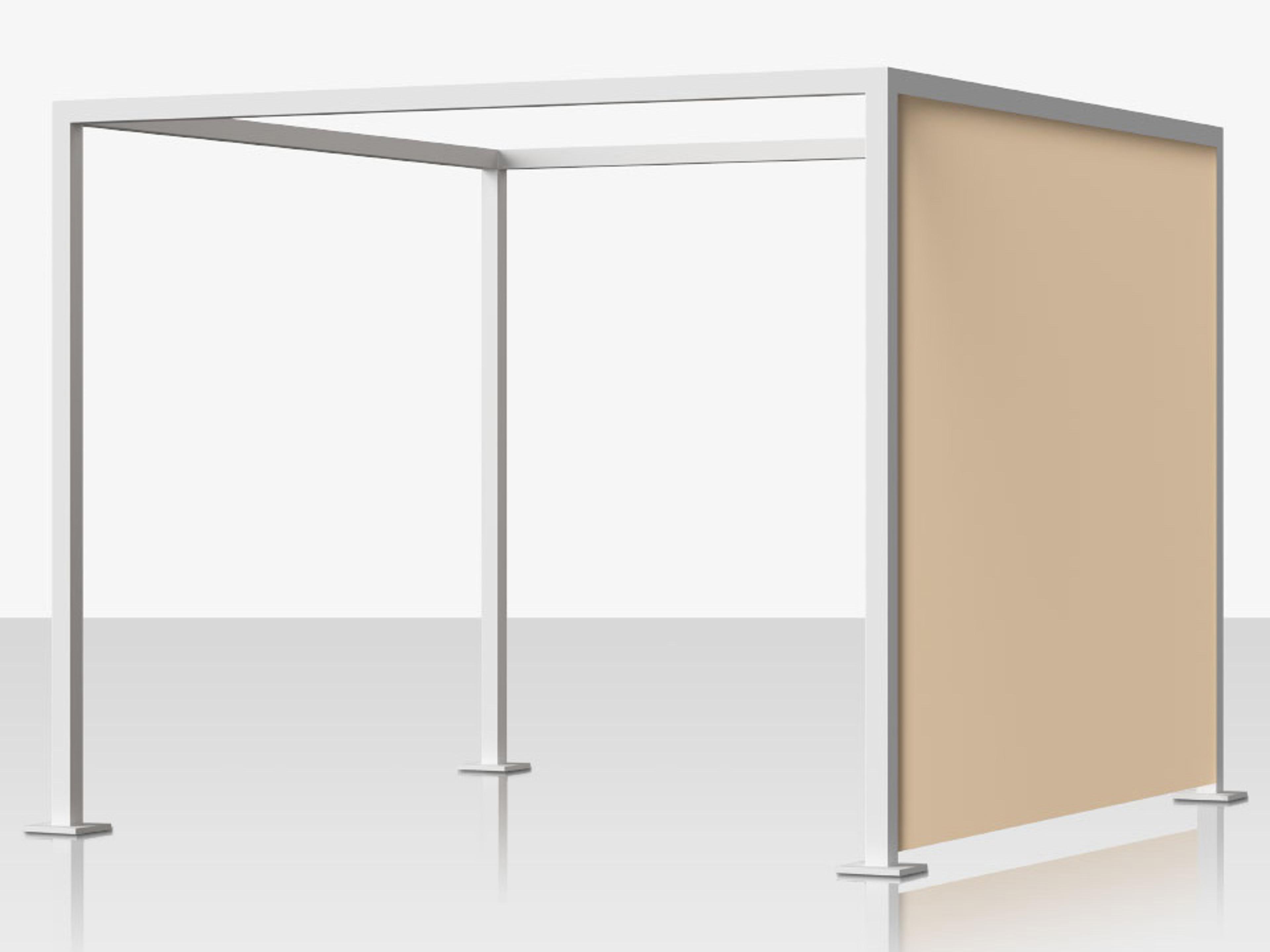 Decoscape Breeze Cabana 10' Sling Right Side Privacy Panel