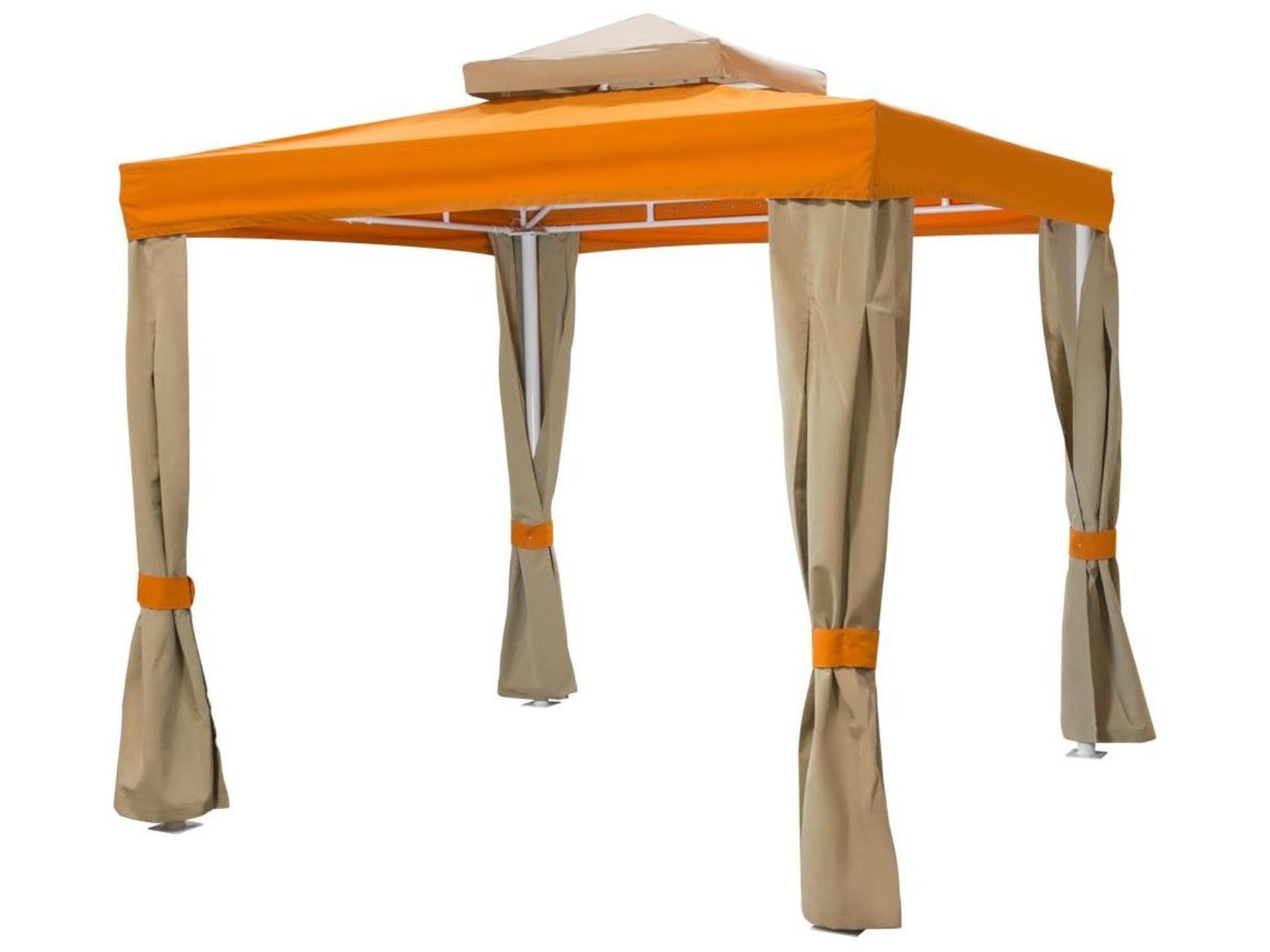 Decoscape Oasis Cabana with Decorative Curtains