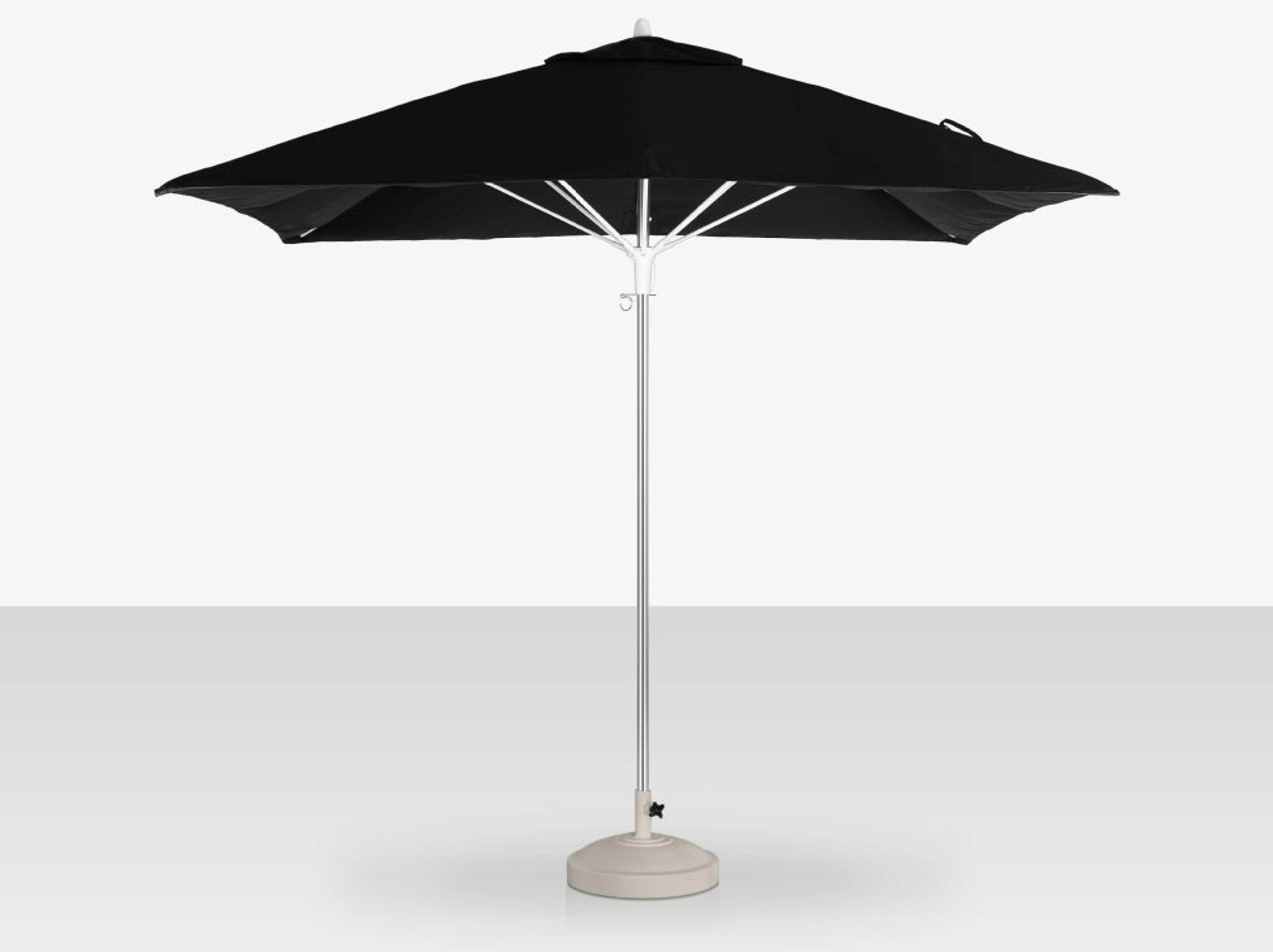 Decoscape 8 Foot Square Single Vented Push-Up Lift Umbrella