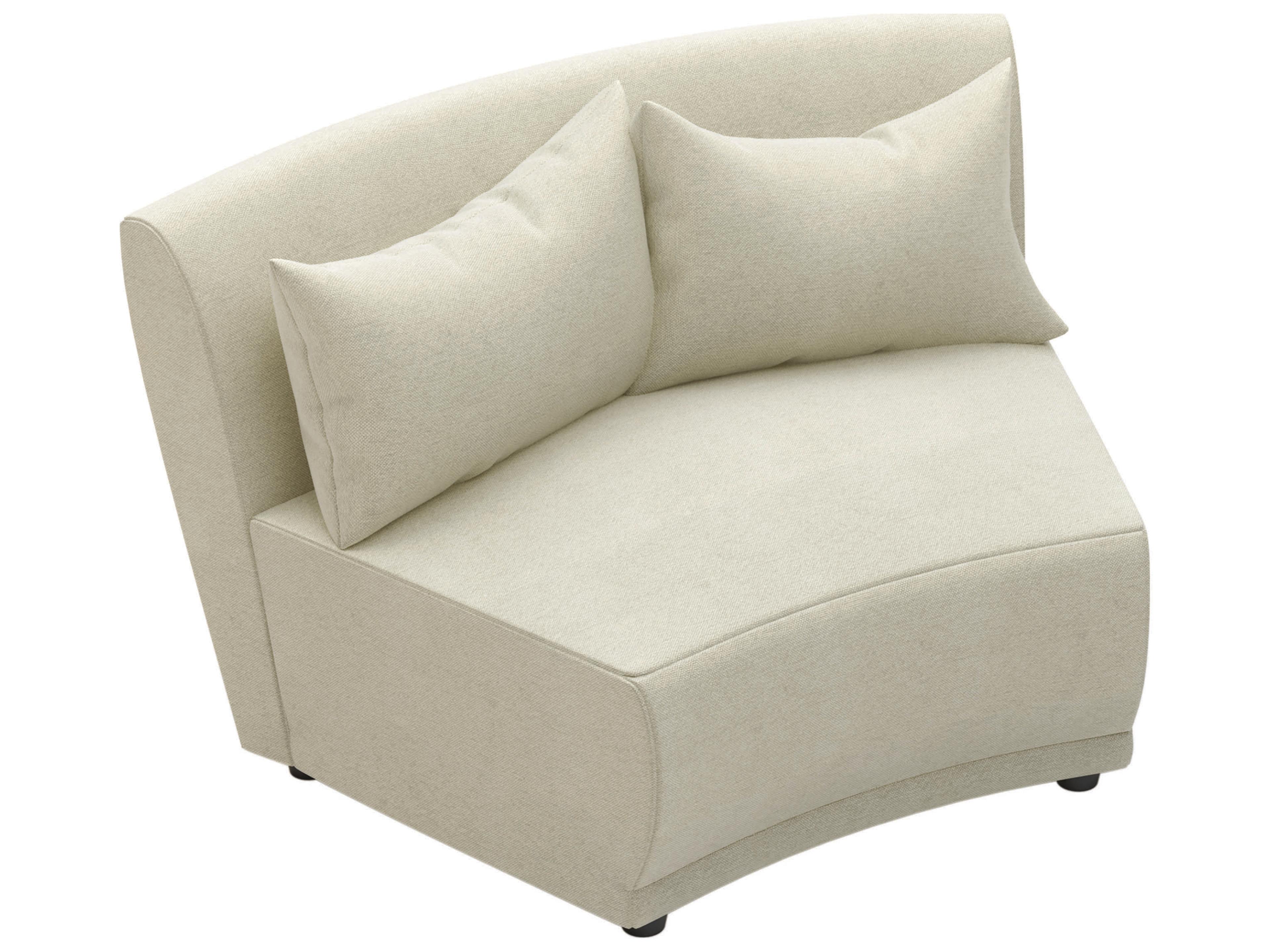 Seasonal Living Fizz Sunbelievable™ Cove Pearl Grand Royal Patio Loveseat Wedge