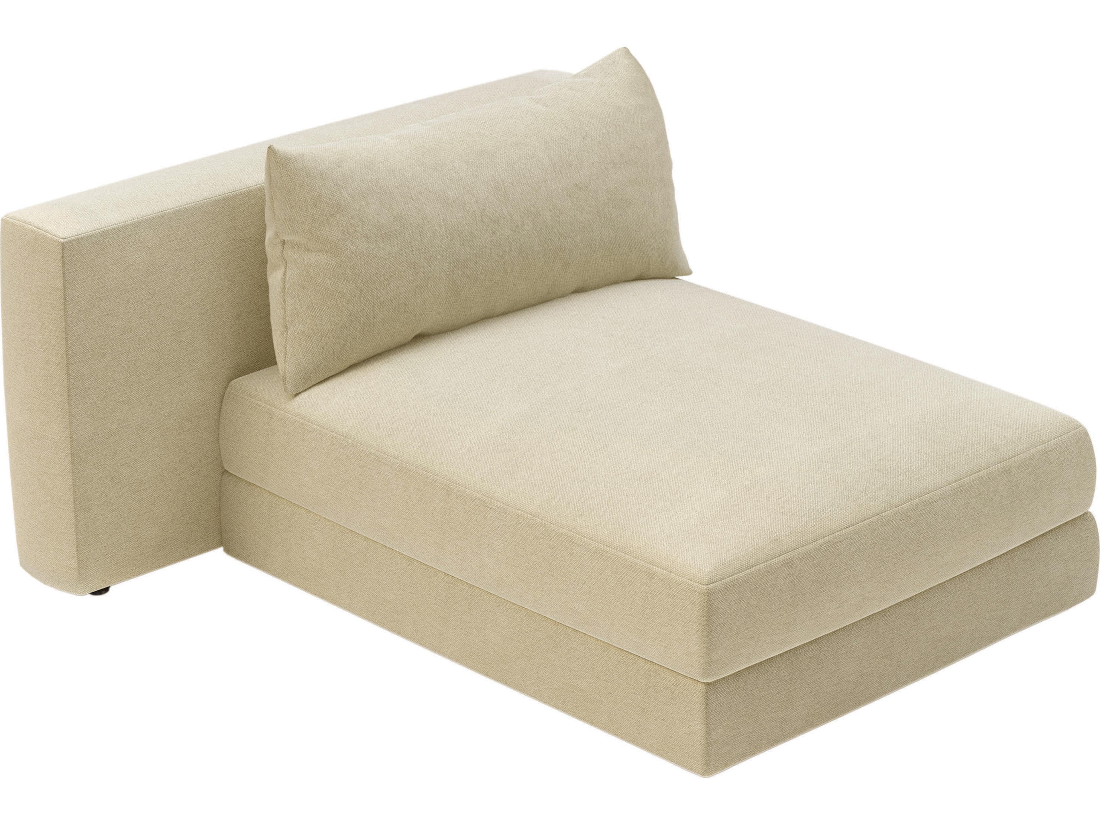 Seasonal Living Fizz Sunbelievable™ Cove Pearl Julep Left Arm Outdoor Patio Chaise Lounge