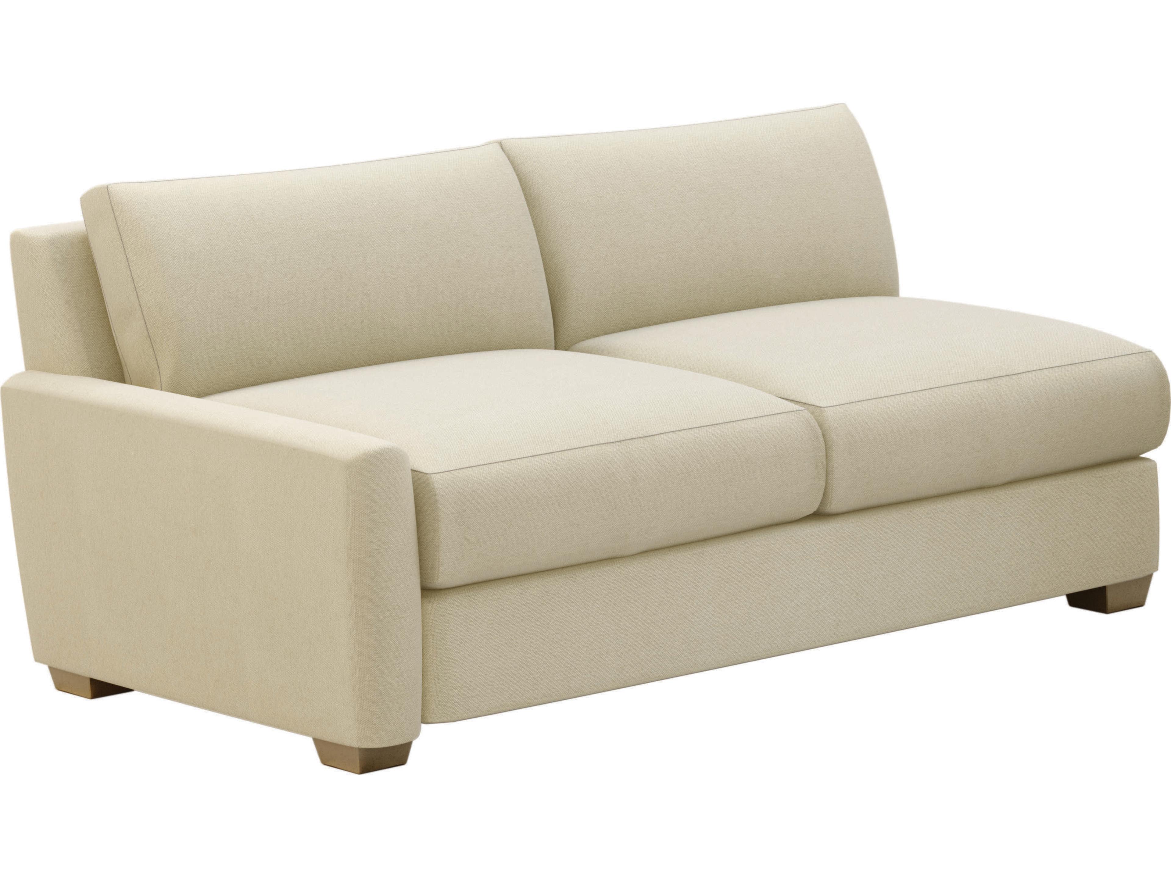 Seasonal Living Fizz Sunbelievable™ Cove Pearl Imperial Spritz Left Arm Apartment Outdoor Patio Sofa