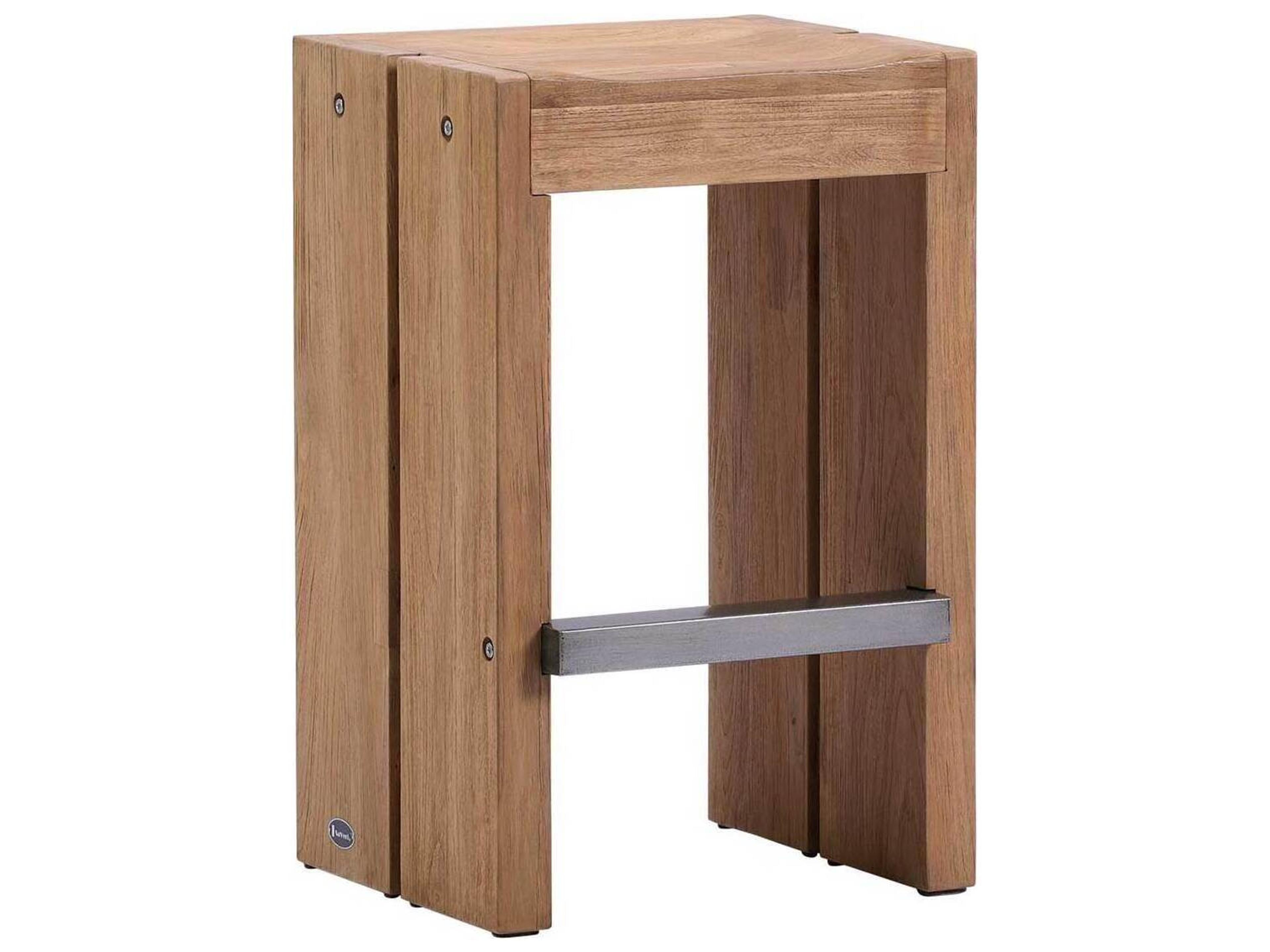 Seasonal Living Perpetual Warren Teak Counter Stool Set of 2