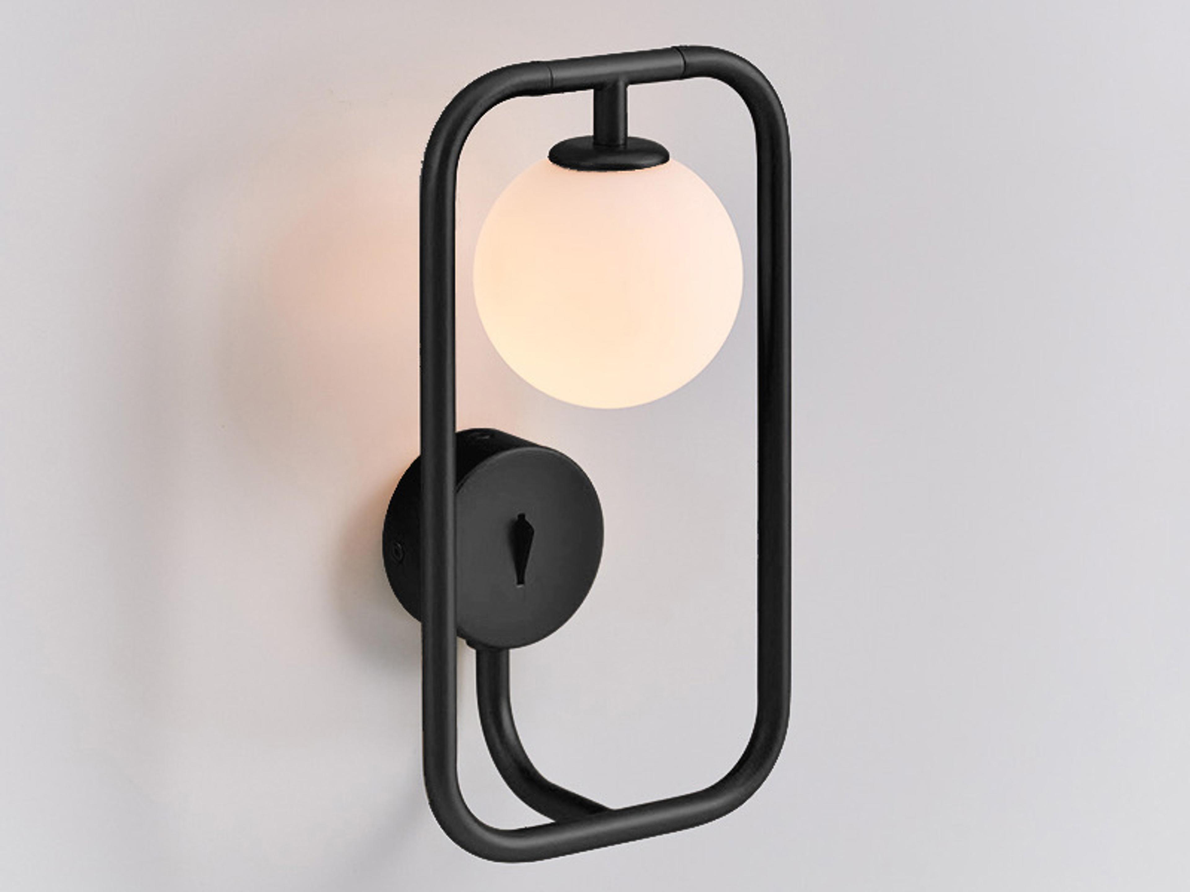 Sircle Black LED Vanity Light