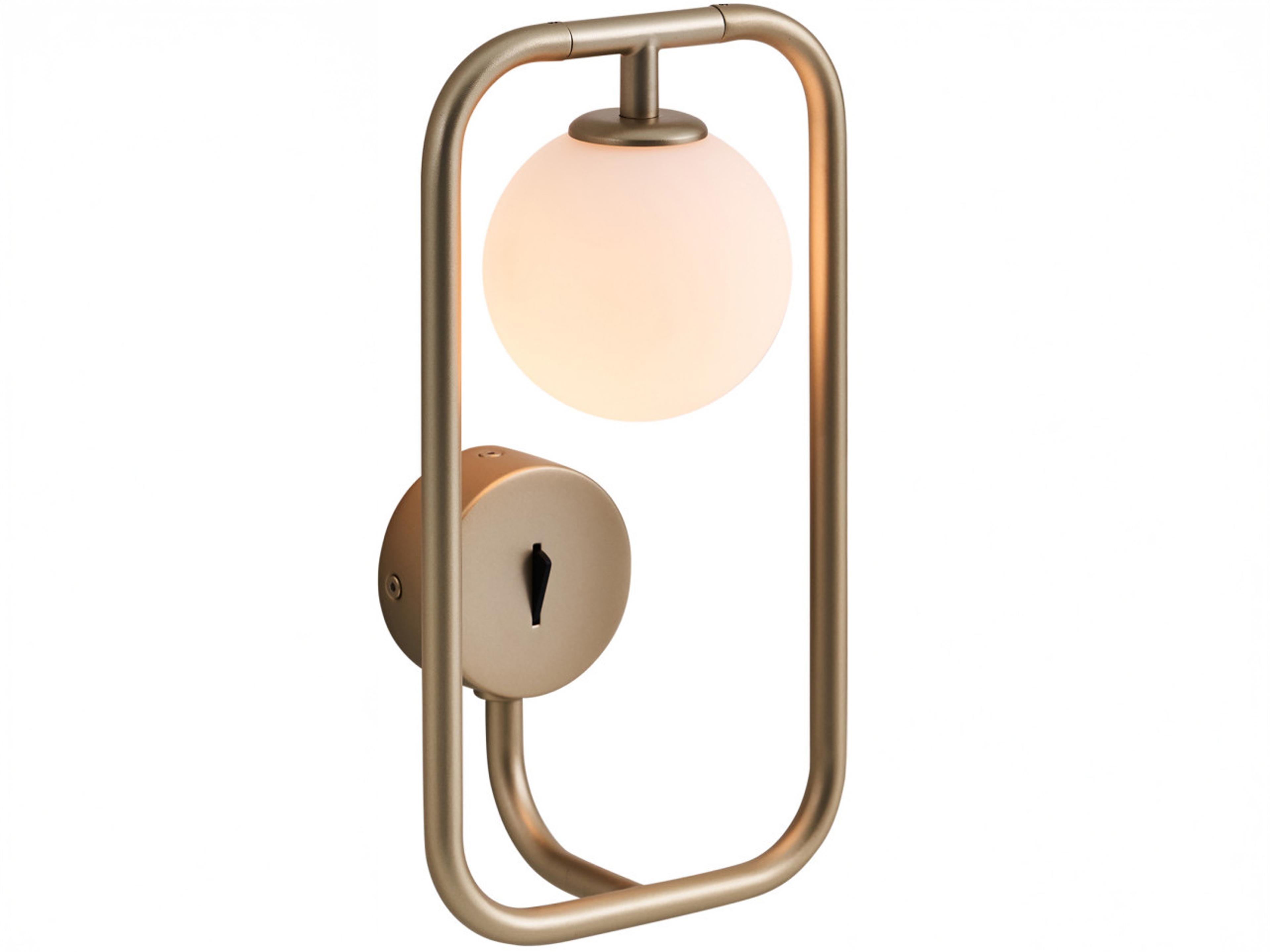 Sircle Champagne Gold LED Wall Sconce