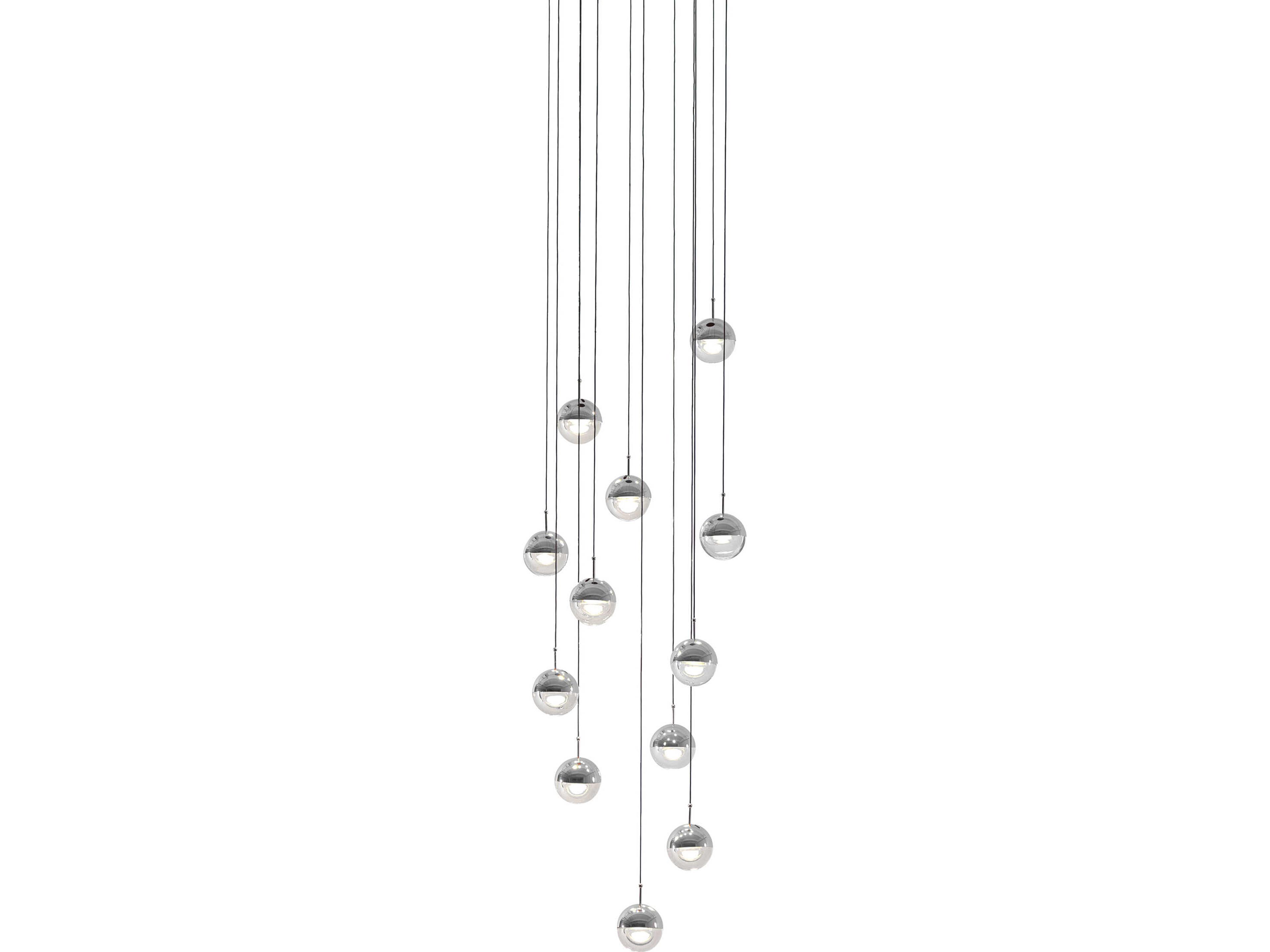 Dora Chrome LED Pendant