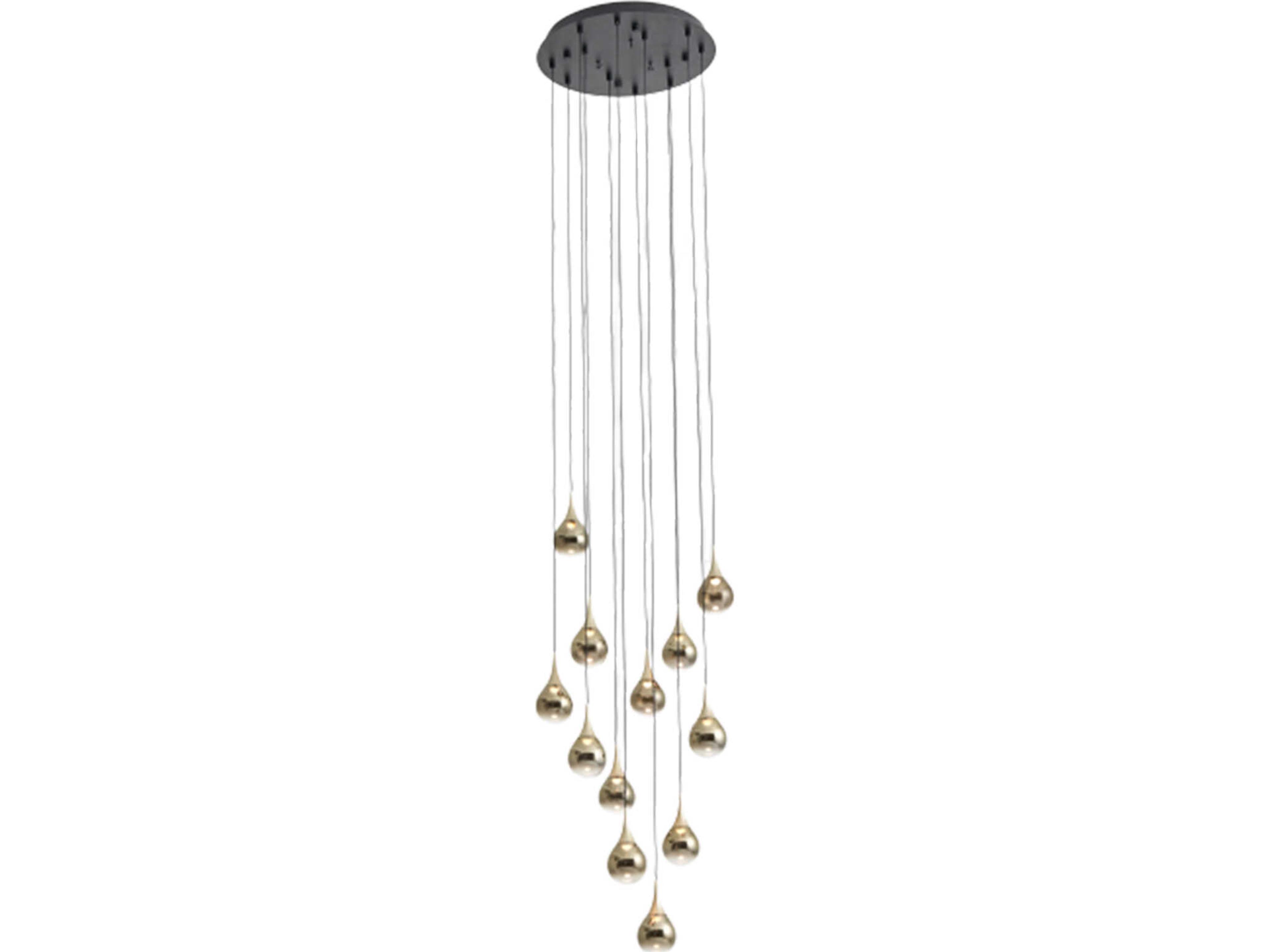 Seed Design Paopao Champagne Gold LED Pendant