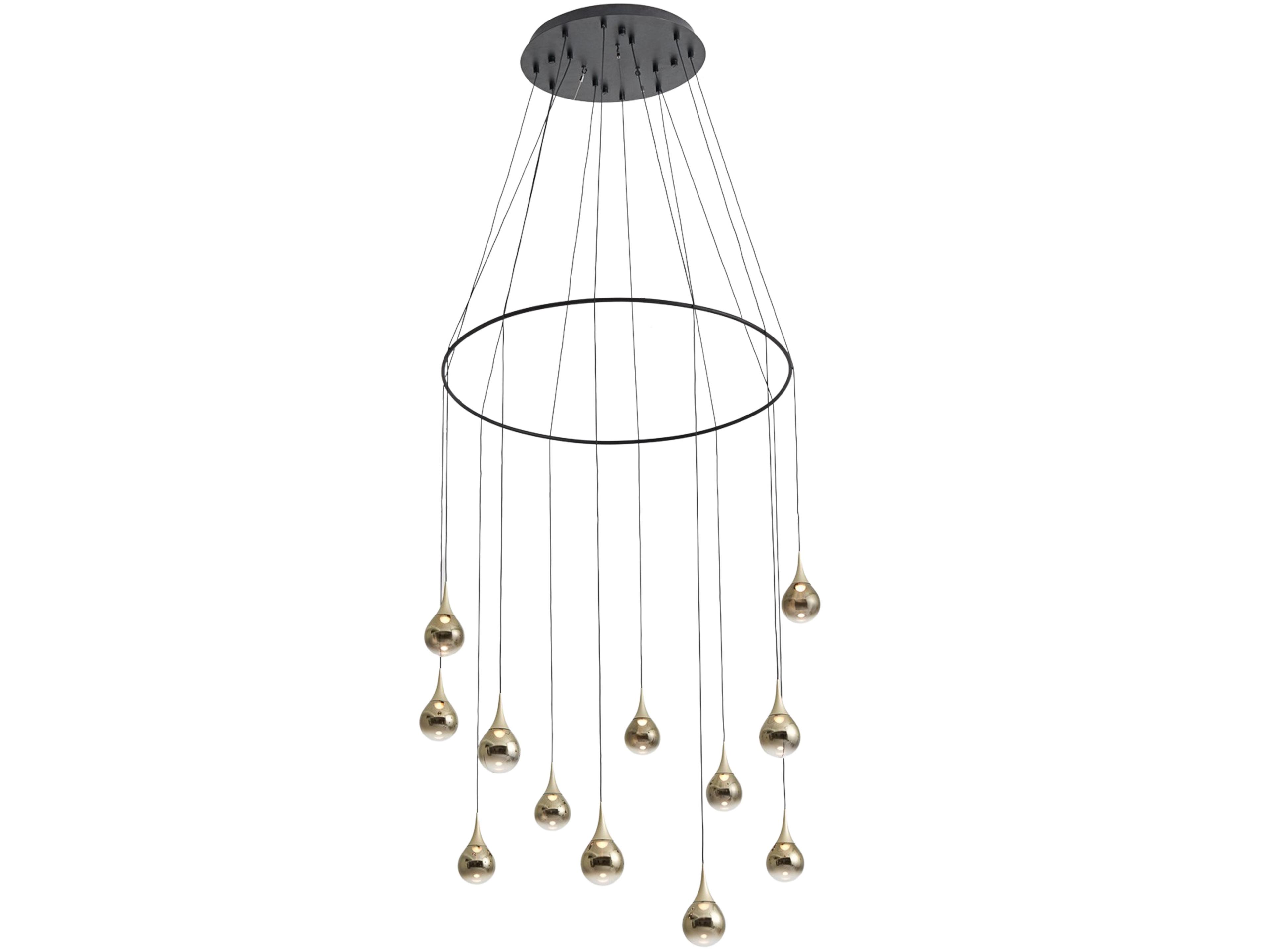 Seed Design Paopao Champagne Gold LED Pendant