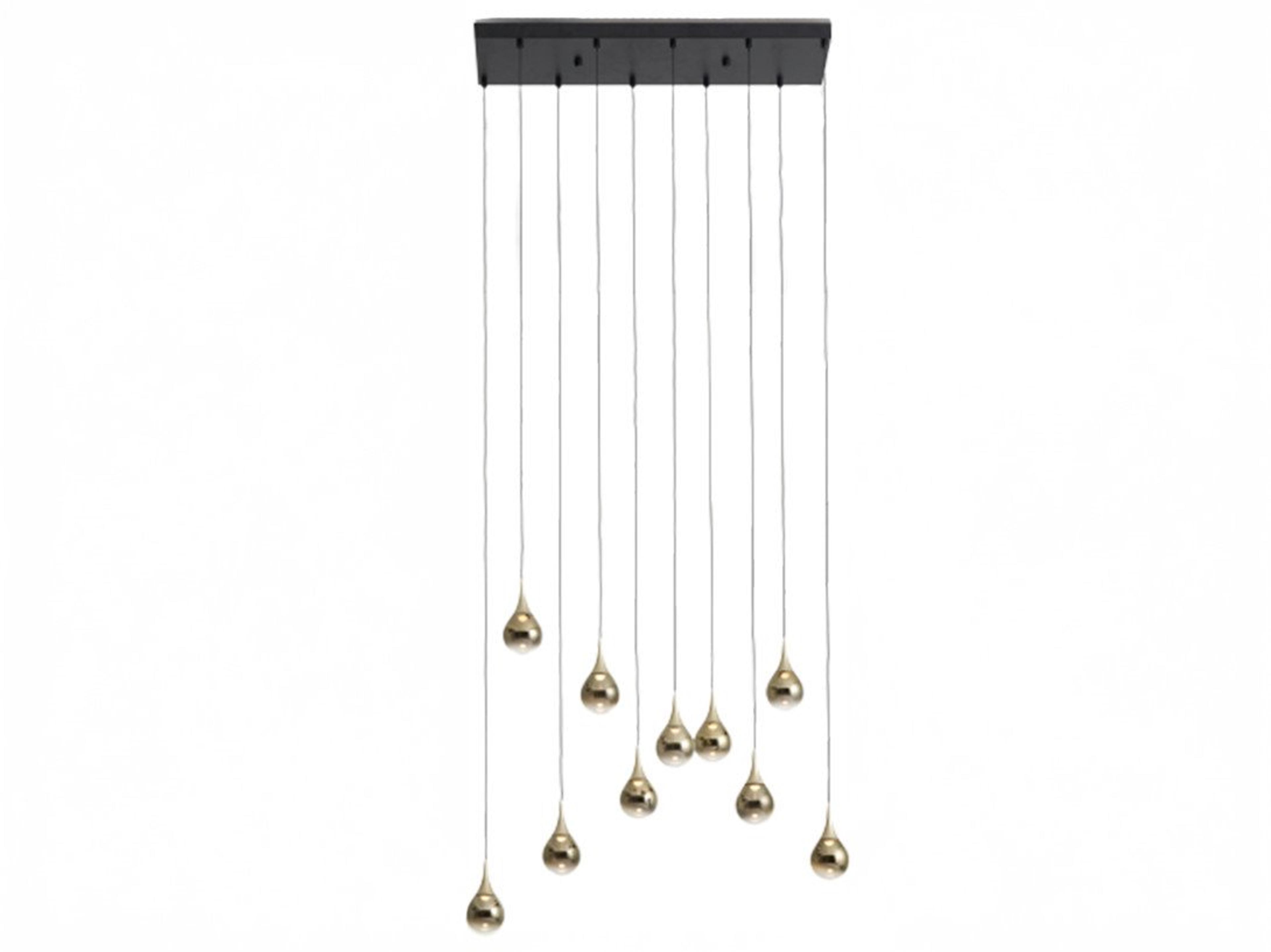 Seed Design Paopao Champagne Gold LED Island Pendant