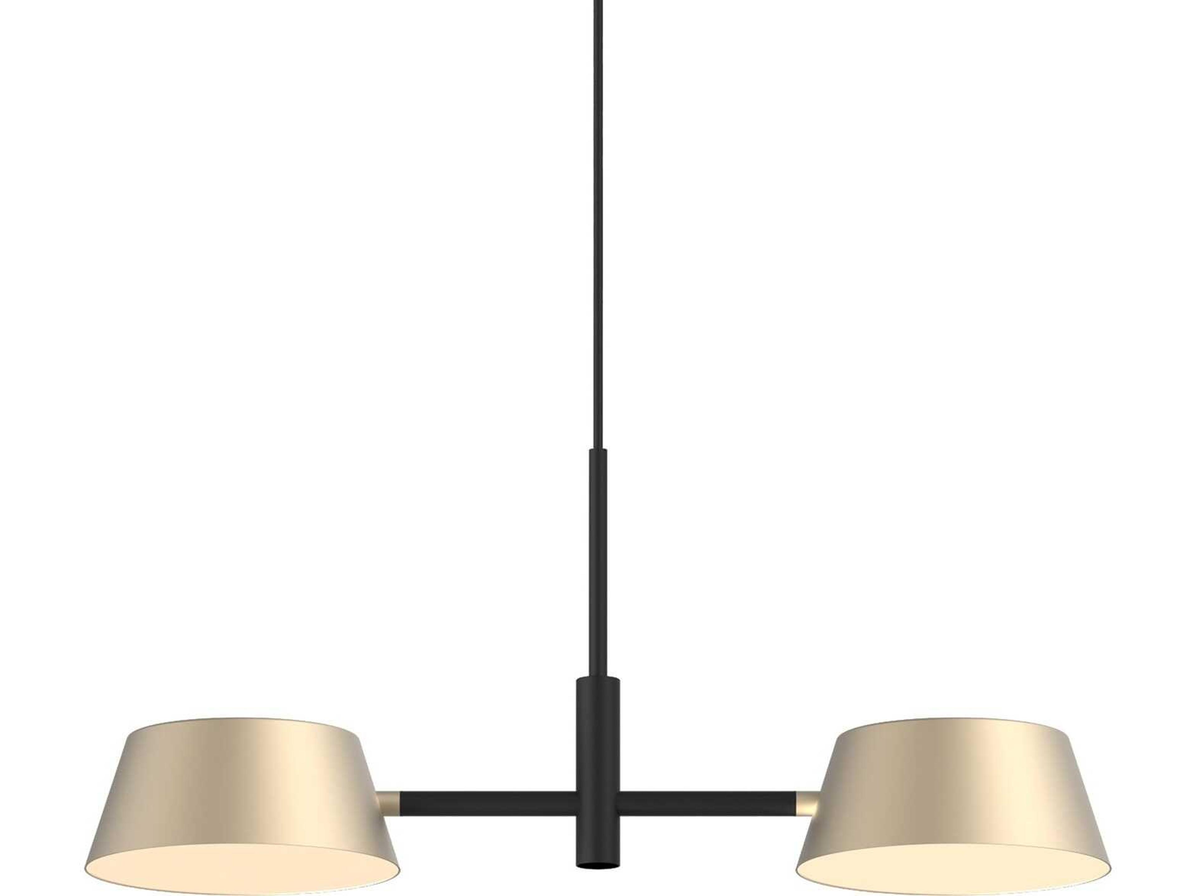 Seed Design Olo Xl Gold LED Linear Pendant