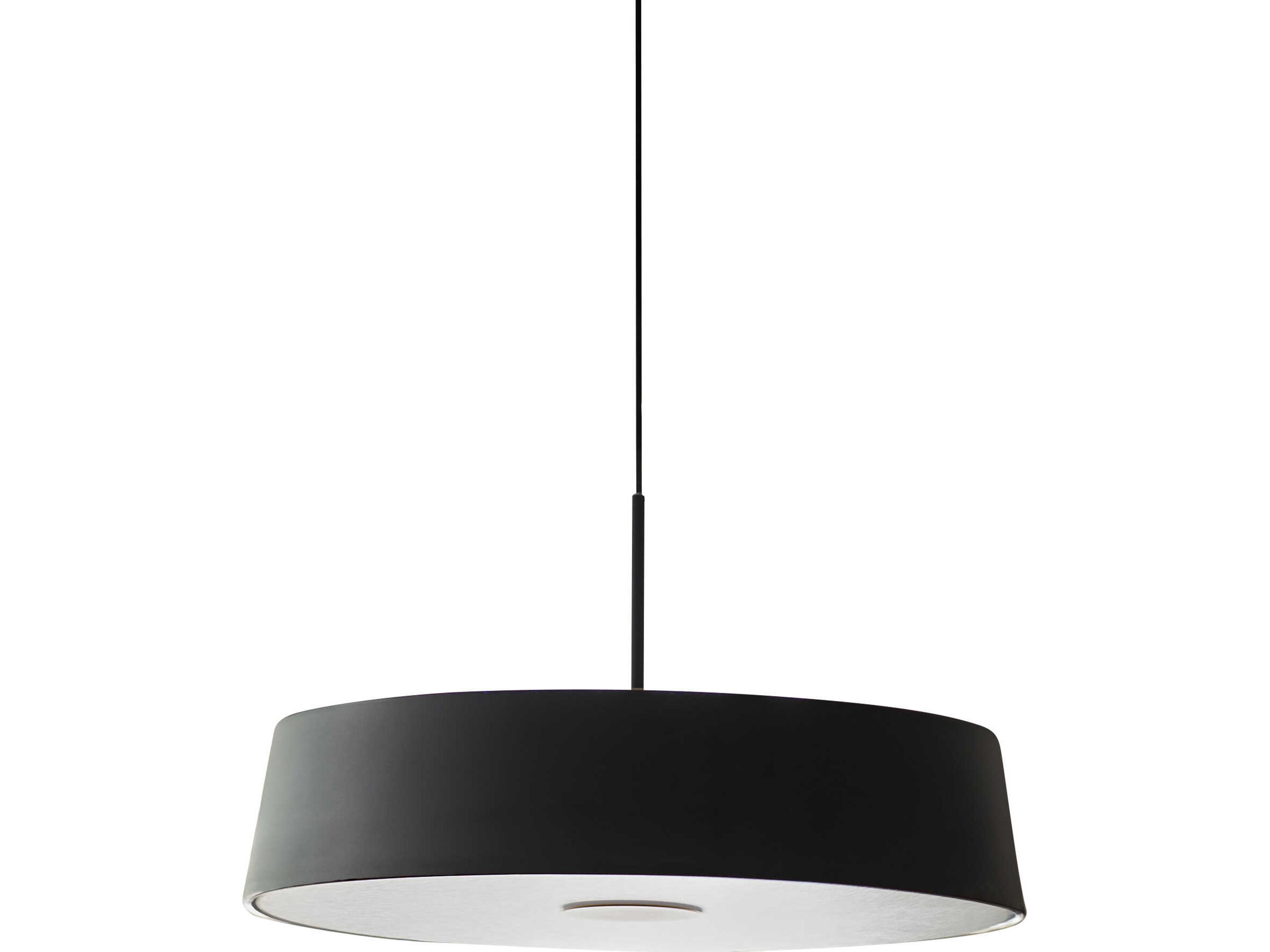 China Led Black LED Drum Pendant