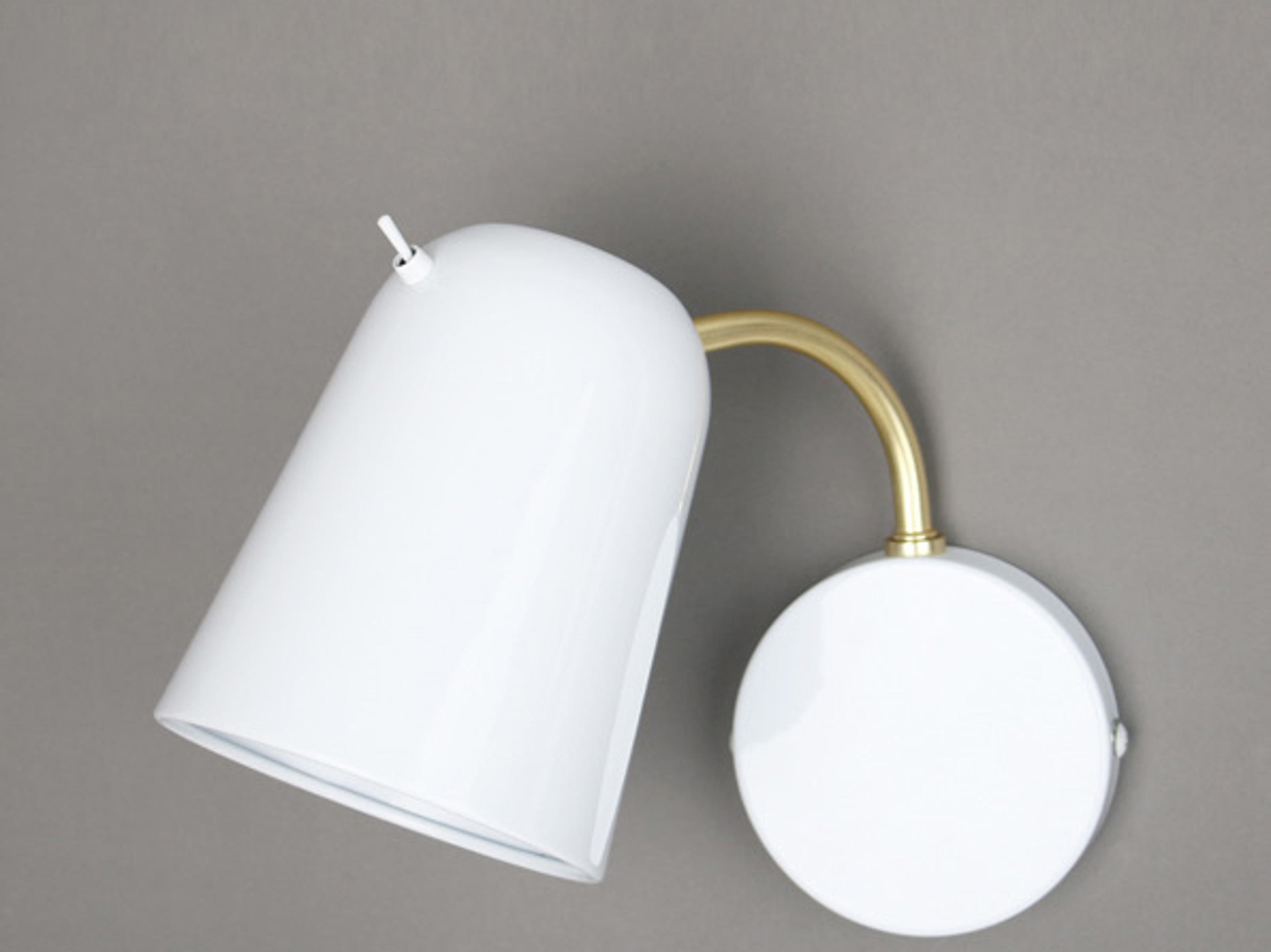 Seed Design Dobi White brass Wall Sconce
