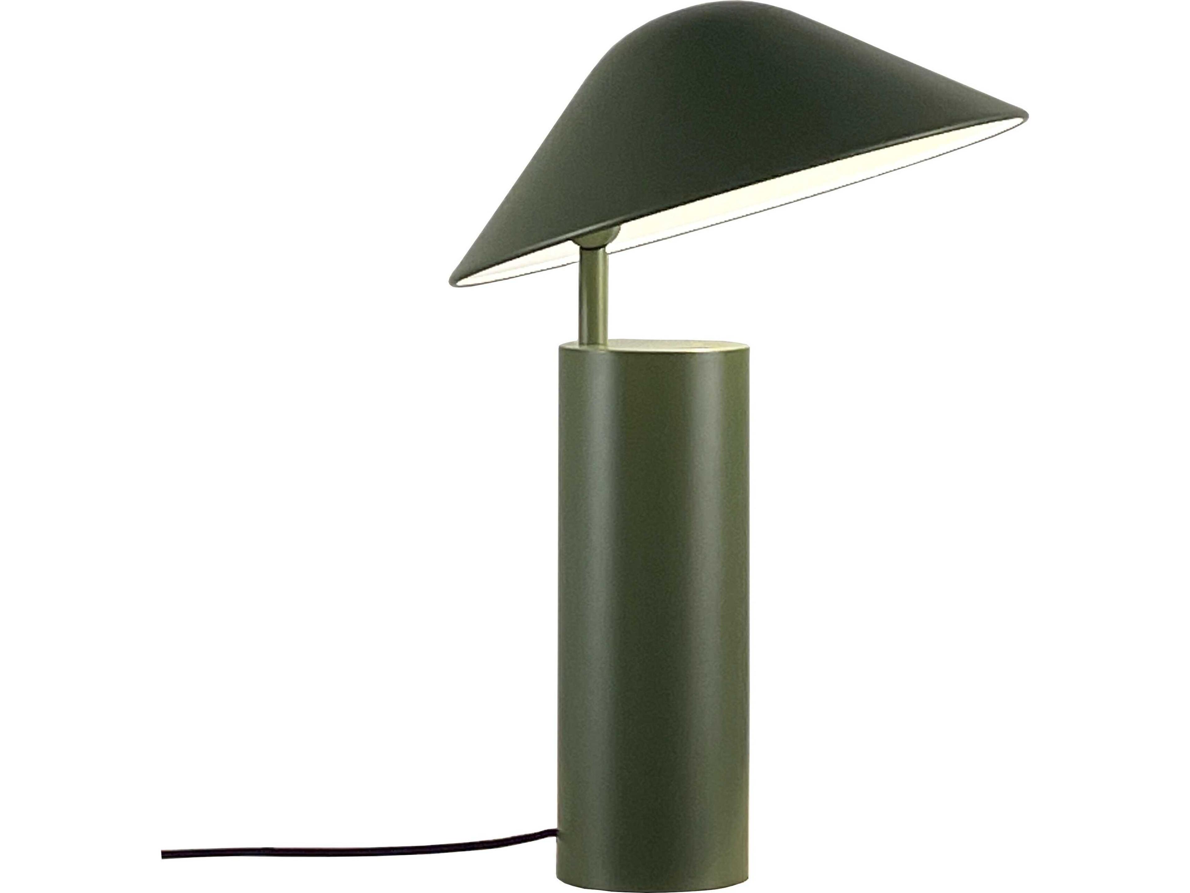 Damo Olive Green Table Lamp