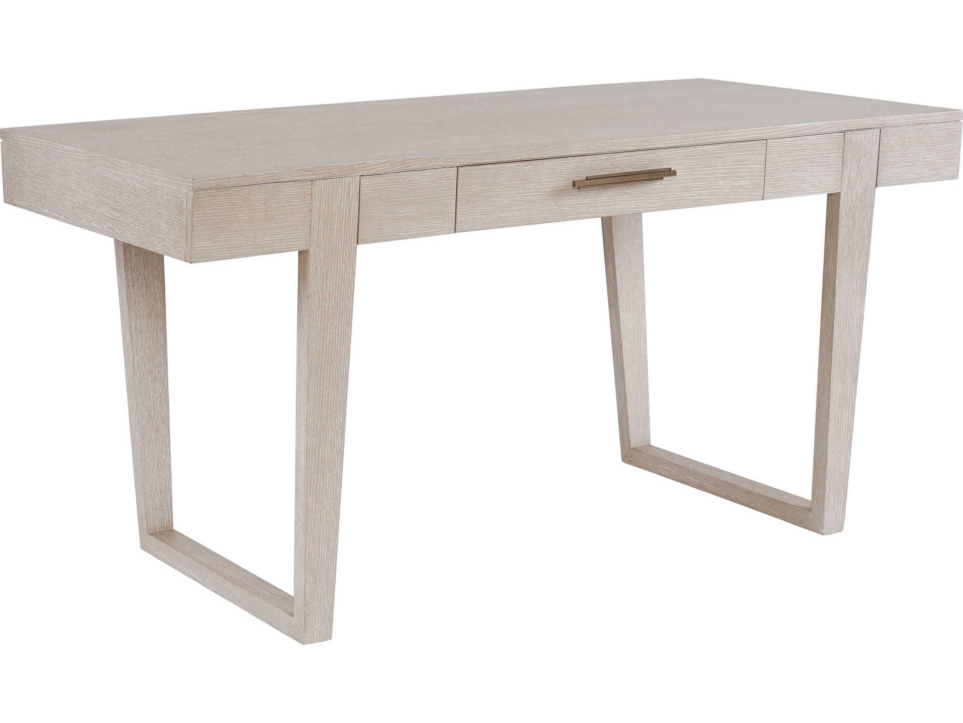 Sligh Silverstone Revington Light Taupe Beige Oak Wood Writing Desk