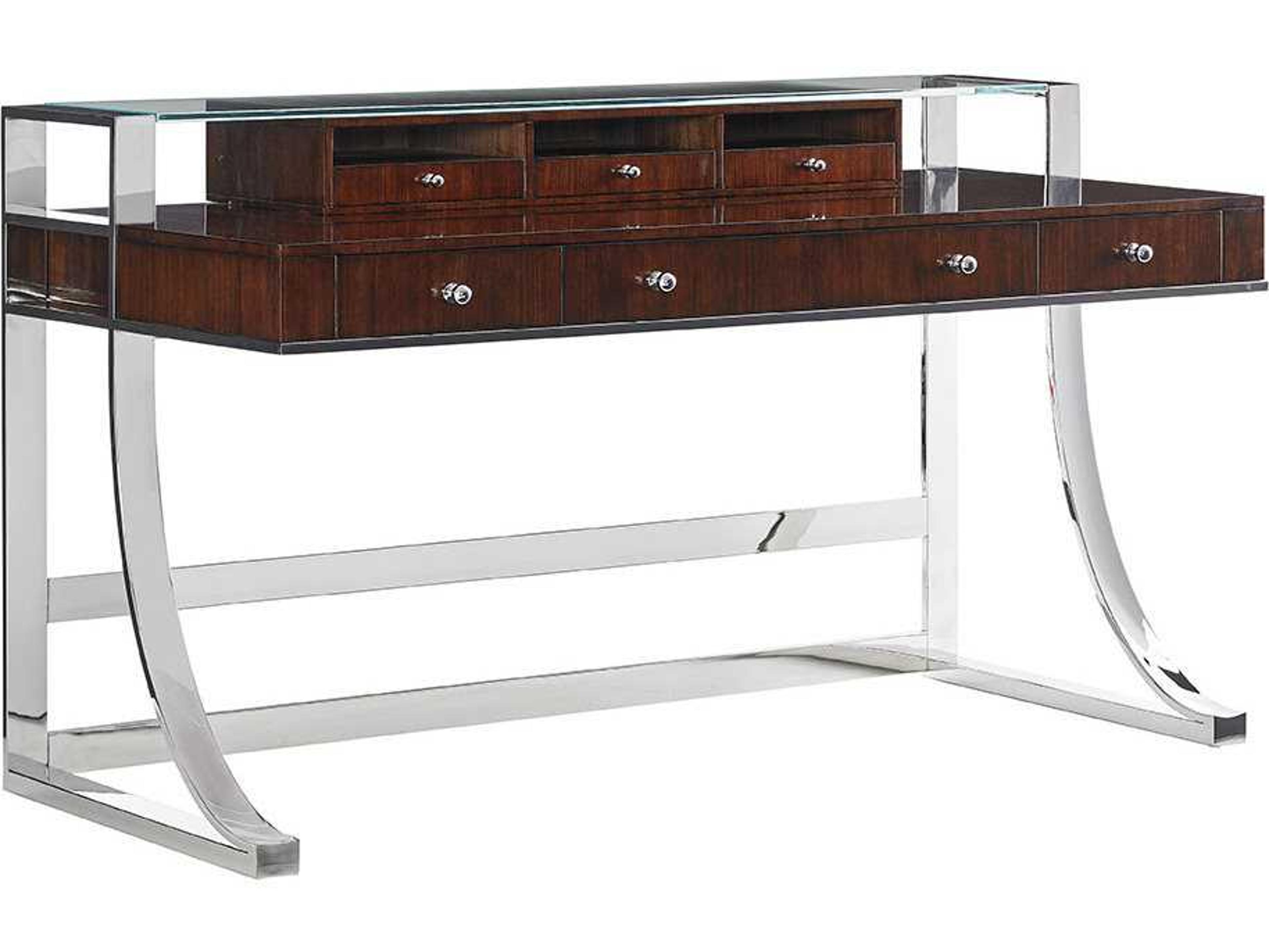 Sligh Studio Designs Cherry Walnut Wood Secretary Desk