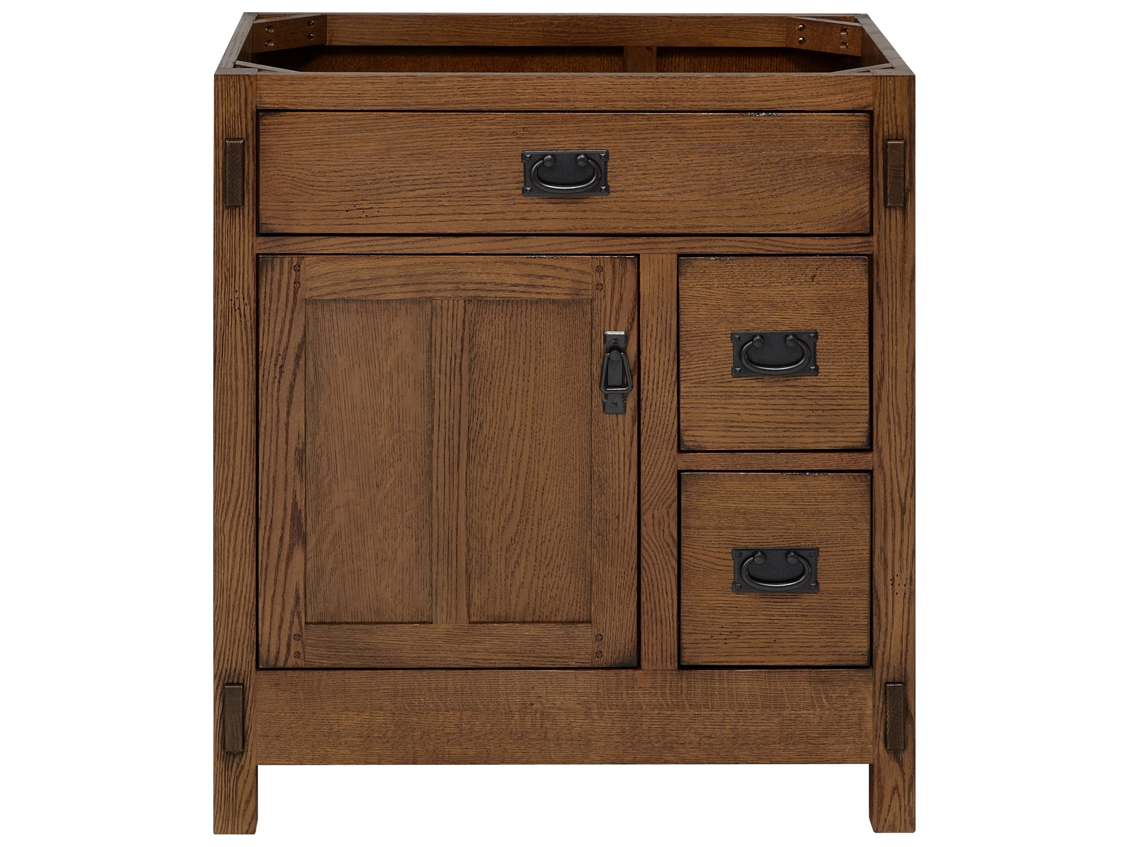Sage Hill Designs American Craftsman Rustic Oak Vanity