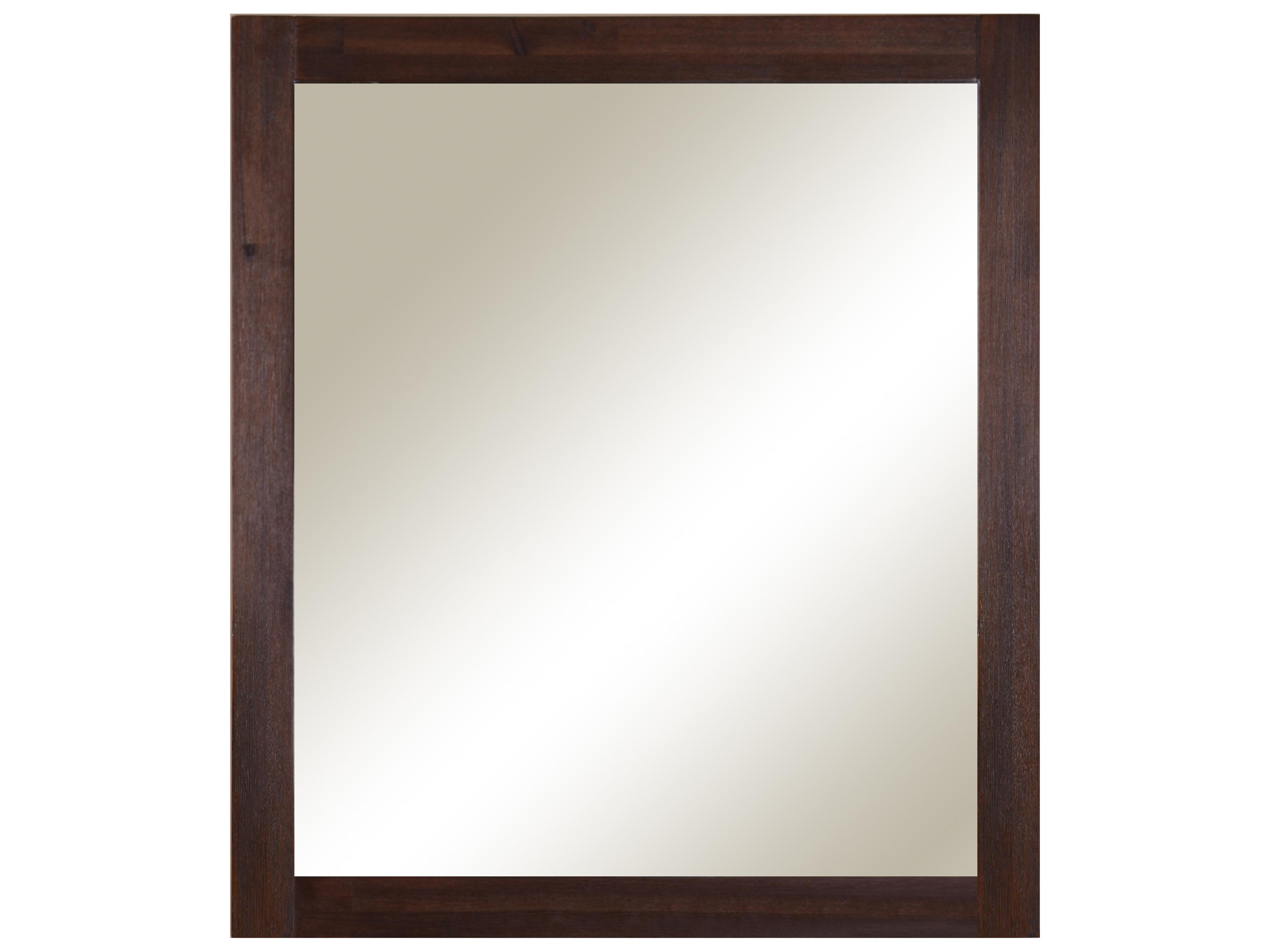 Sage Hill Designs Parkett Dark Chocolate Wall Mirror Rectangular