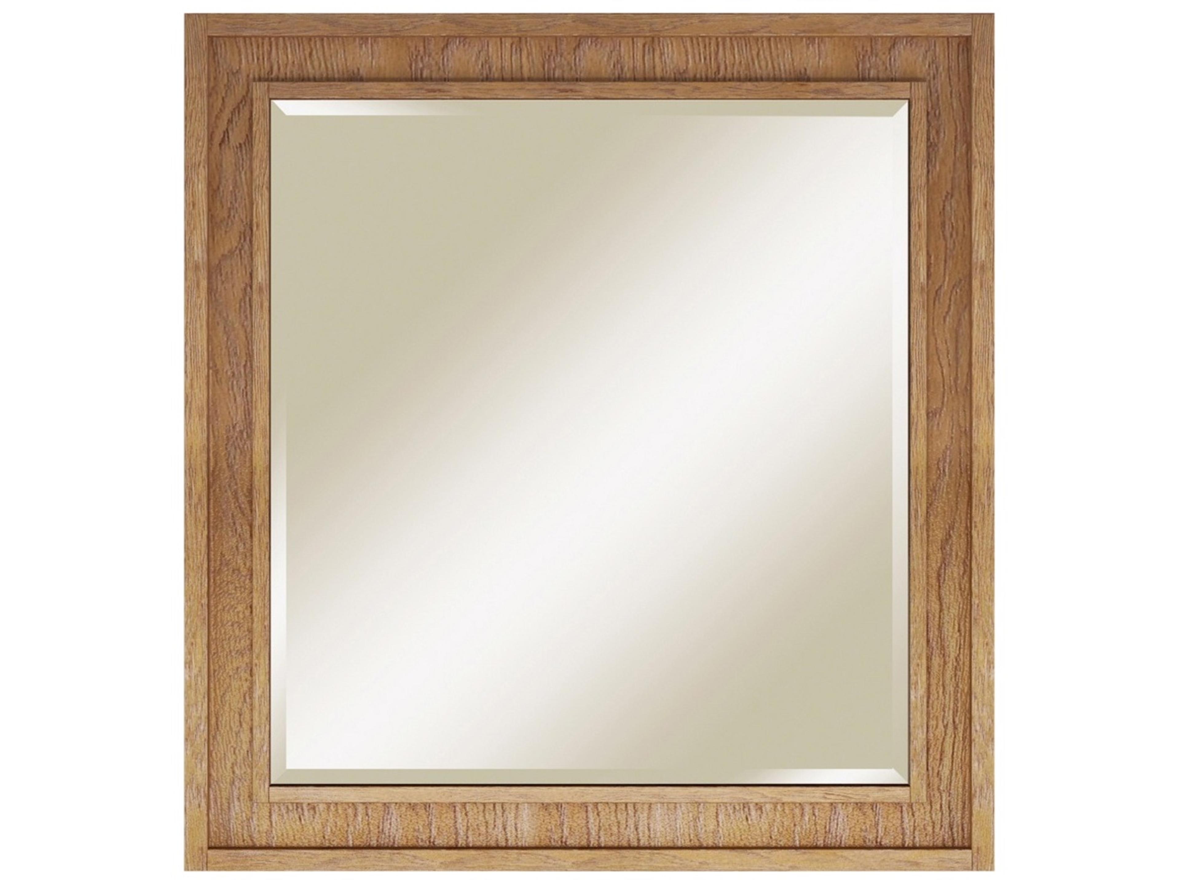 Sage Hill Designs Toby Weathered Oak Wall Mirror Rectangular