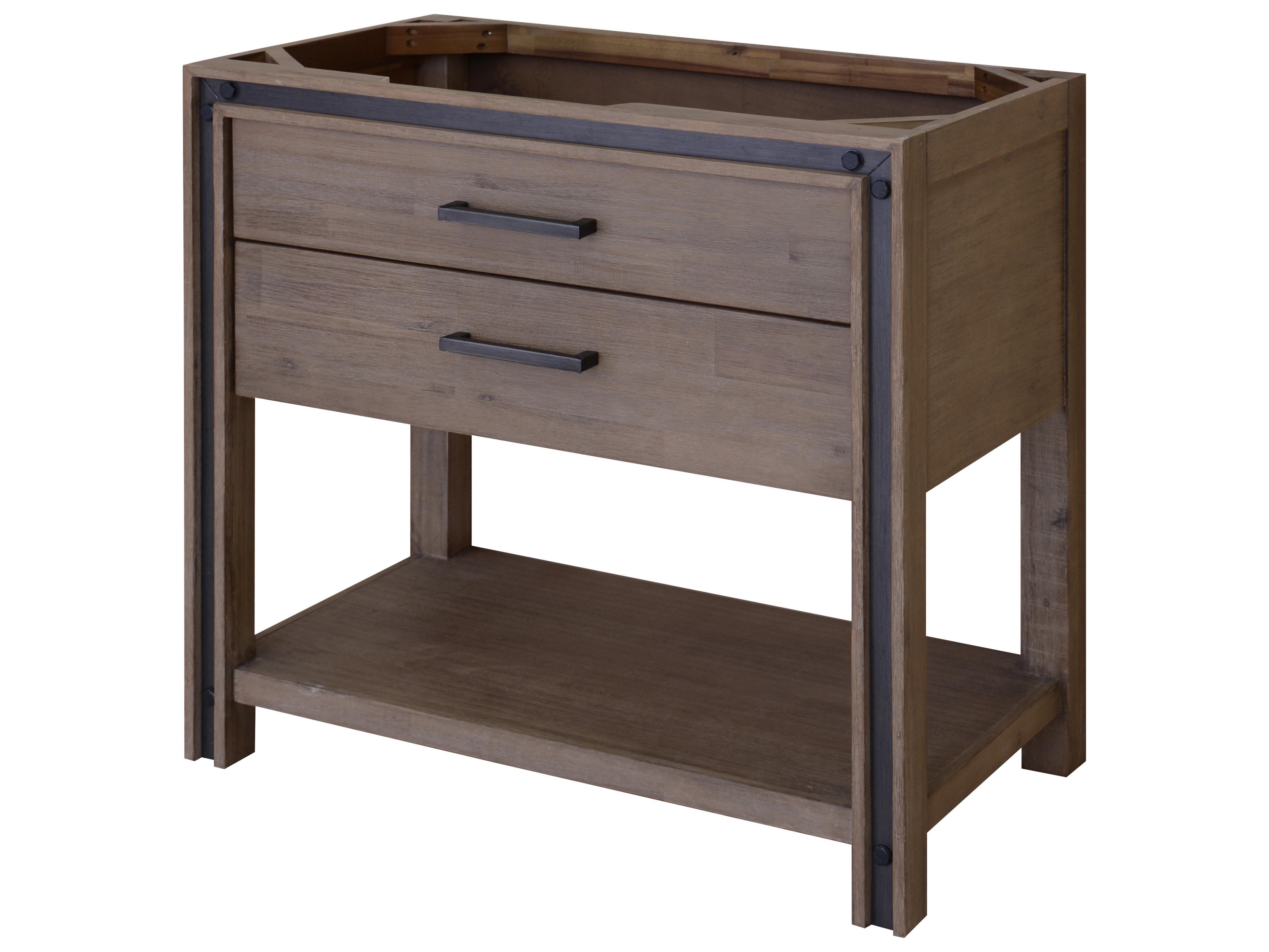 Sage Hill Designs Urban Metallo Rustic Cocoa Vanity