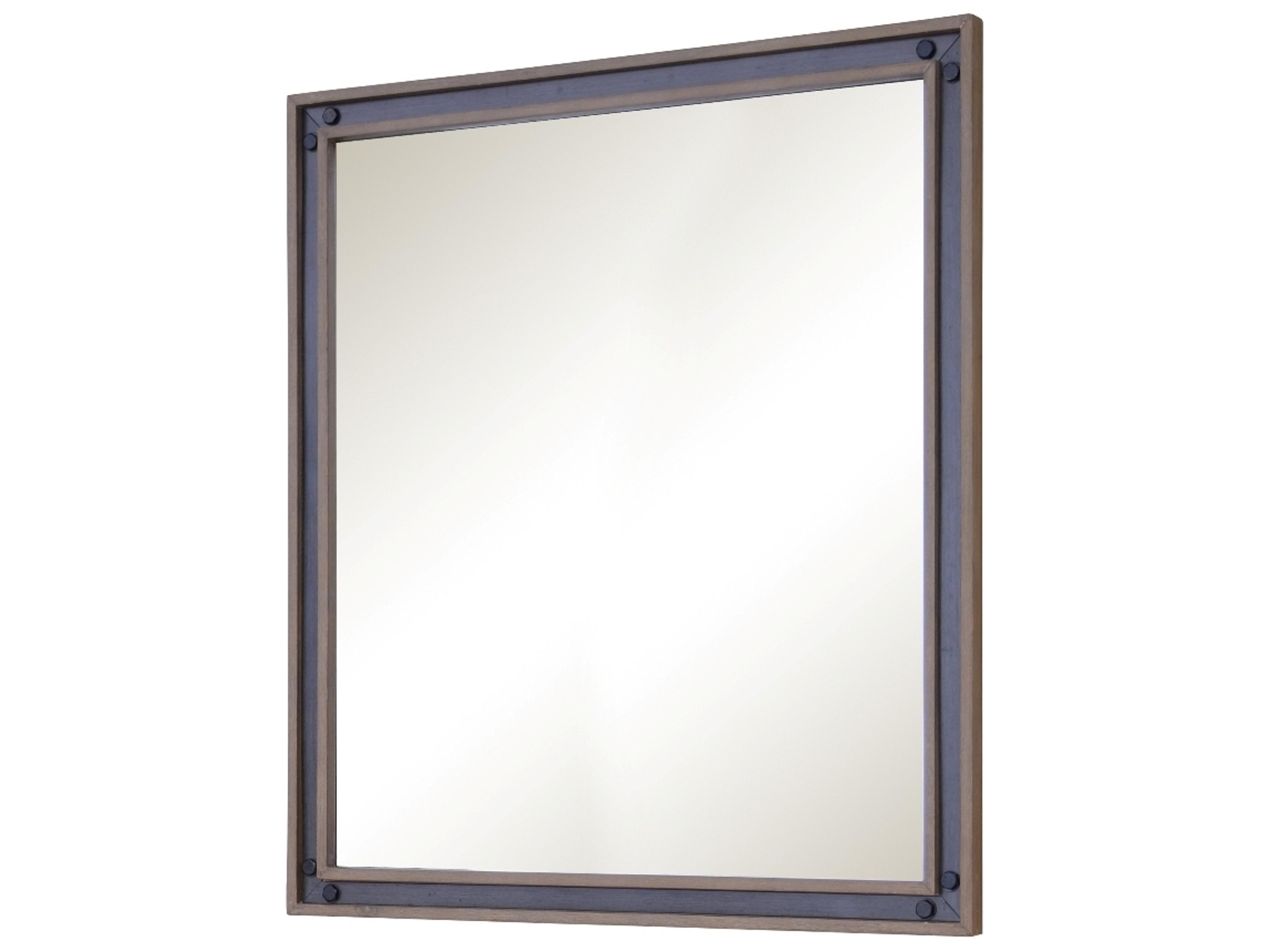 Sage Hill Designs Urban Metallo Rustic Cocoa Wall Mirror Rectangular