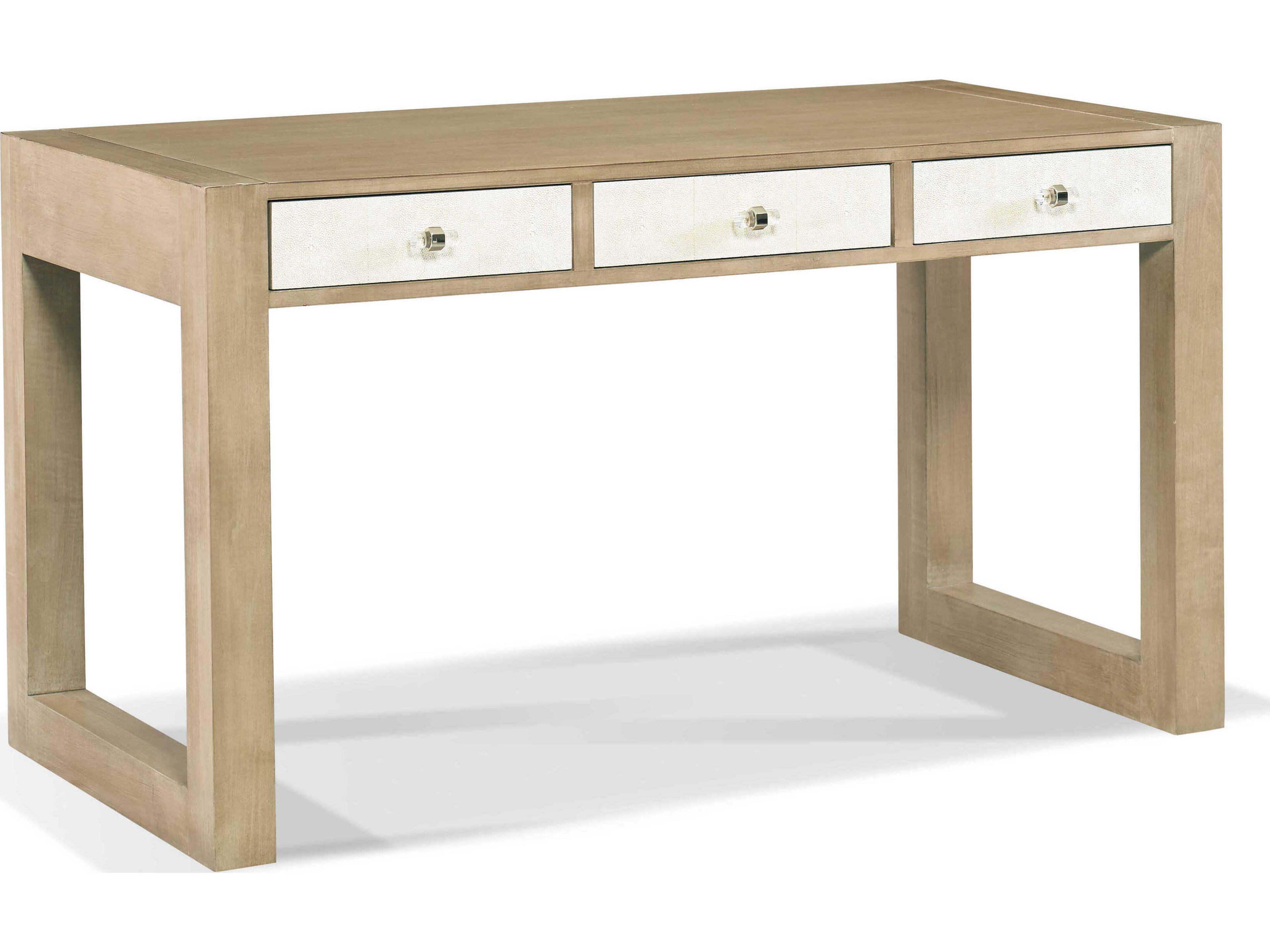 Sherrill Occasional Naples Beige Maple Wood Secretary Desk