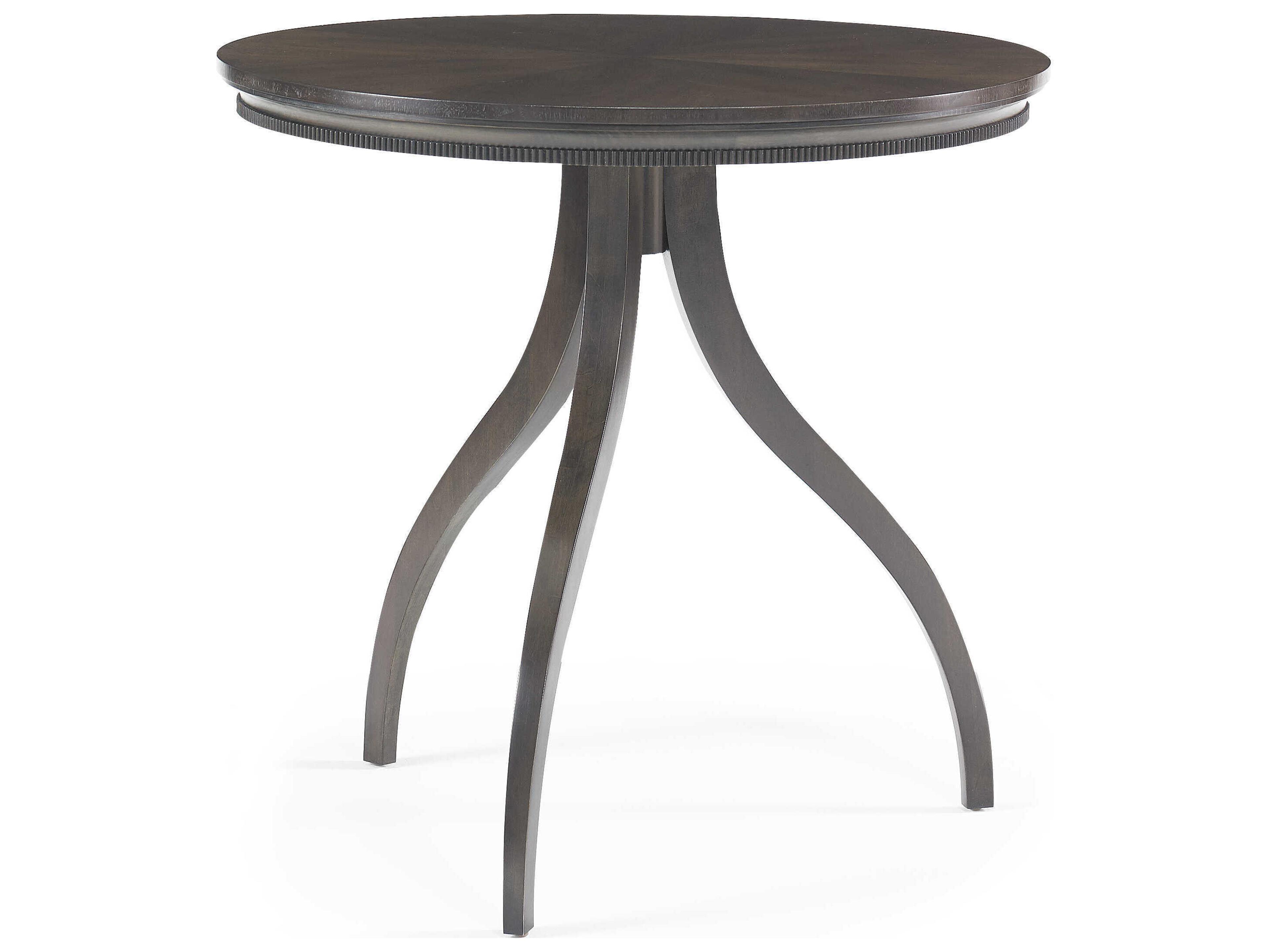 Sherrill Occasional Zander Round Wood End Table
