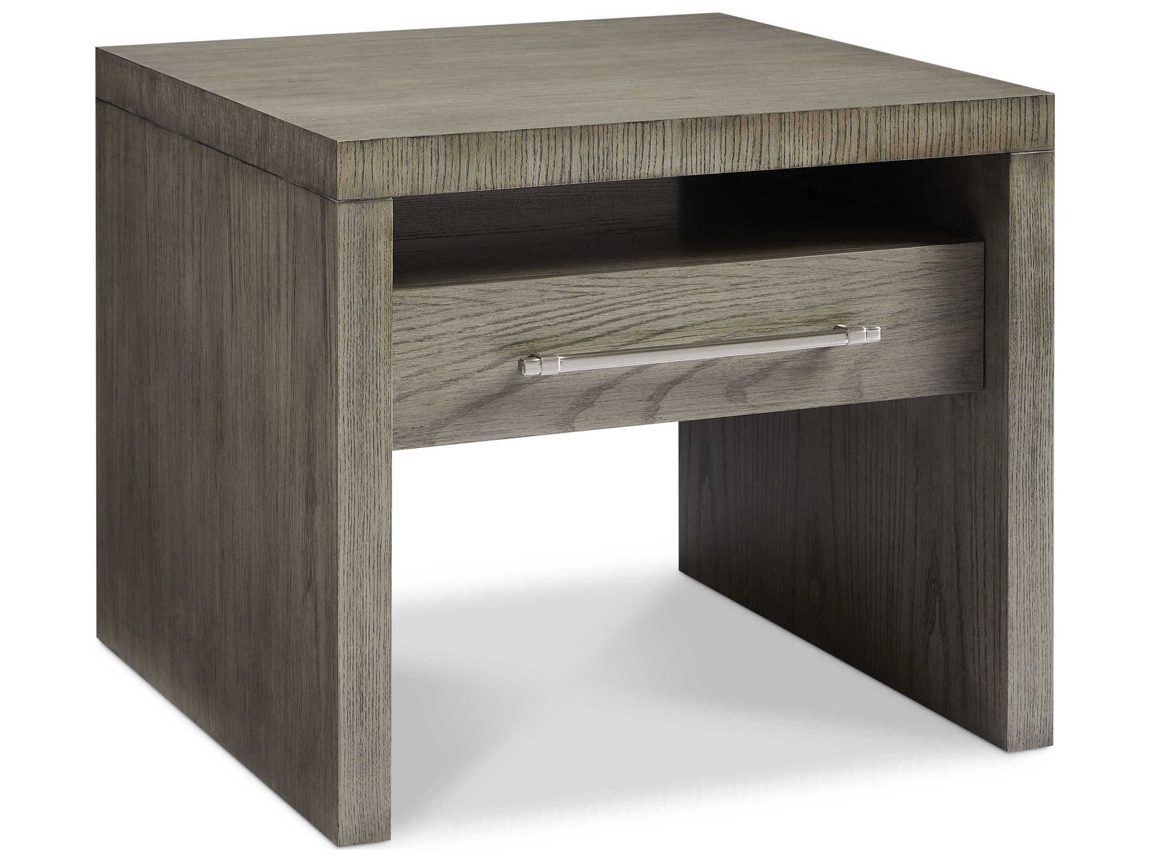 Sherrill Occasional 5th Avenue Square Wood End Table