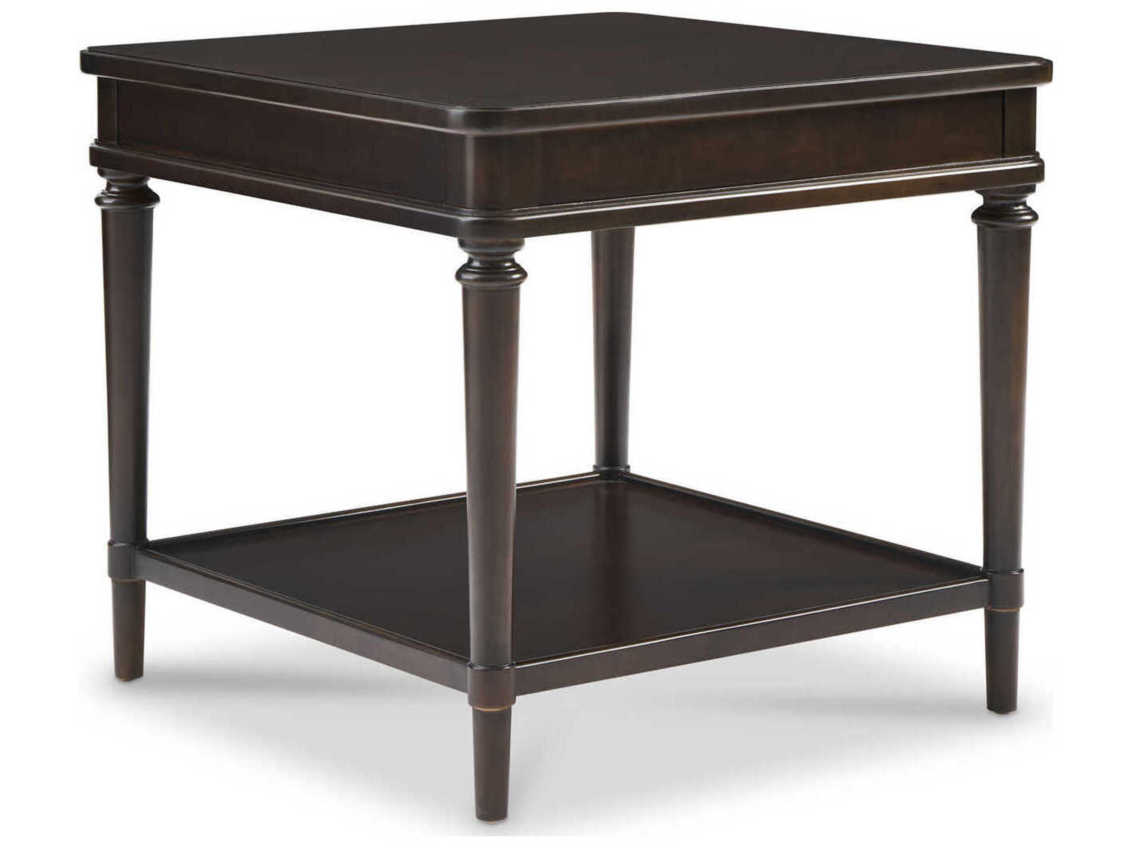Sherrill Occasional Bennett Square Wood End Table