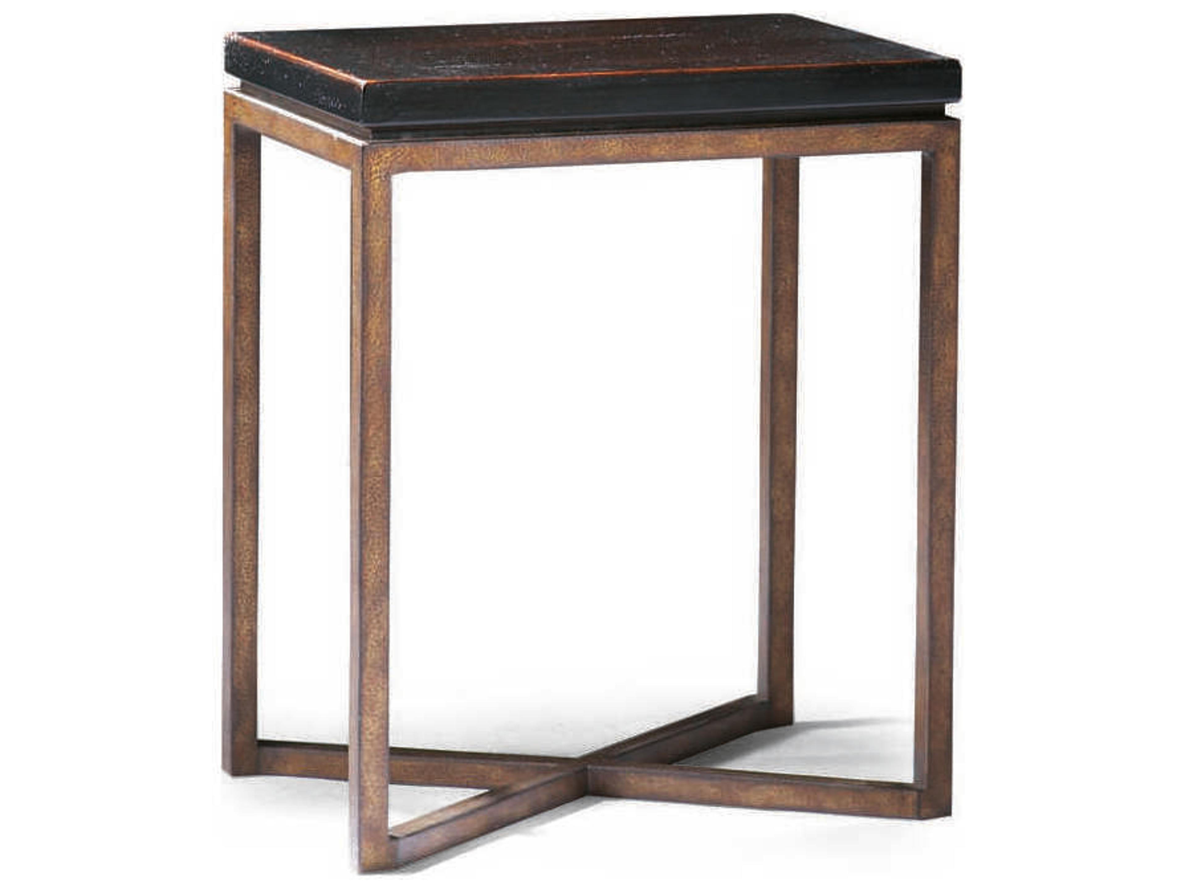 Sherrill Occasional Metro Classics Rectangular Wood End Table